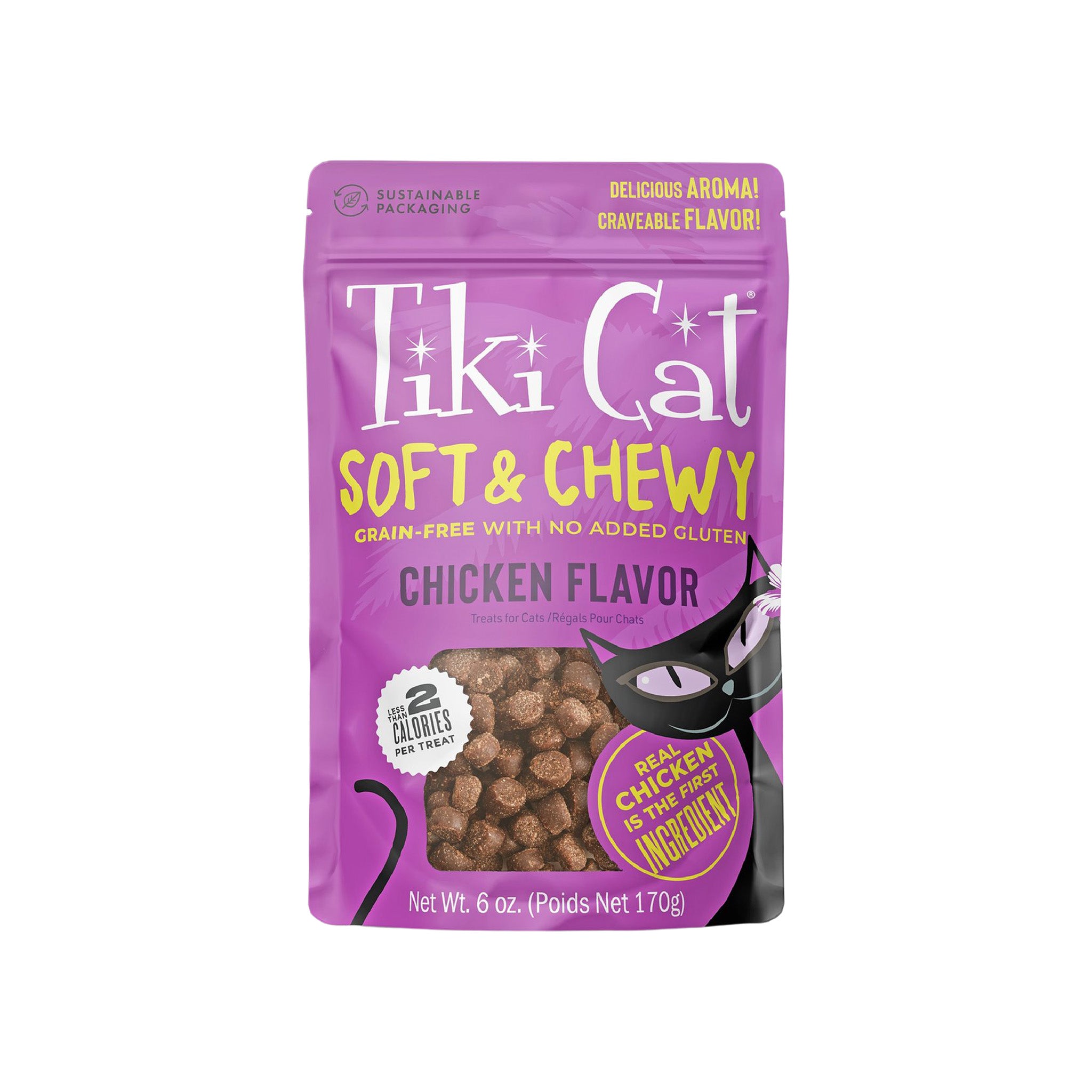 Tiki Cat Soft & Chewy Grain Free Treats for Cats