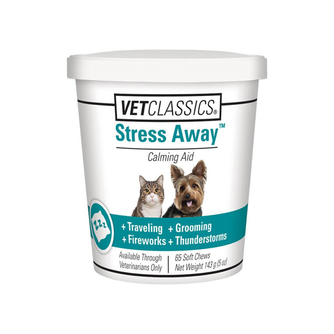 VetClassics Stress Away Cat and Dog Supplement