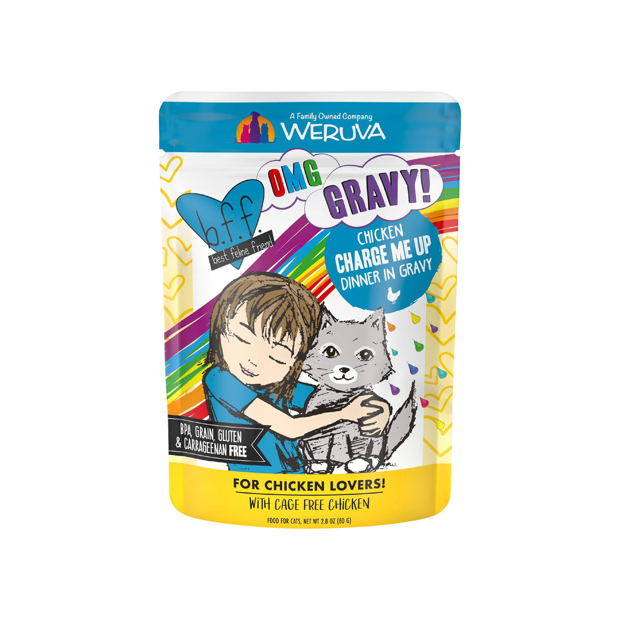 Best Feline Friend BFF Oh My Gravy! Grain Free Wet Cat Food Pouches