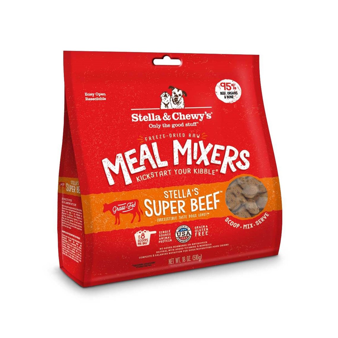 Stella & Chewy's Freeze Dried Meal Mixers Dog Food Toppers
