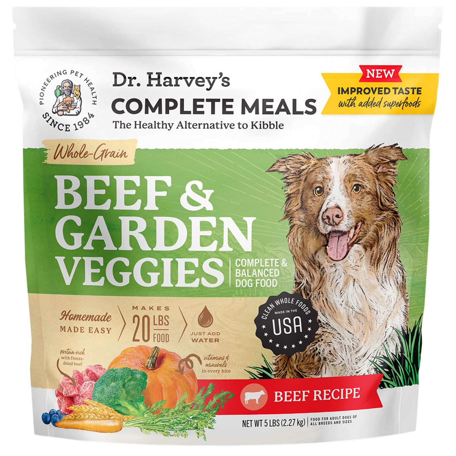Dr. Harvey's Garden Veggies Whole Grain Recipe Dog Food