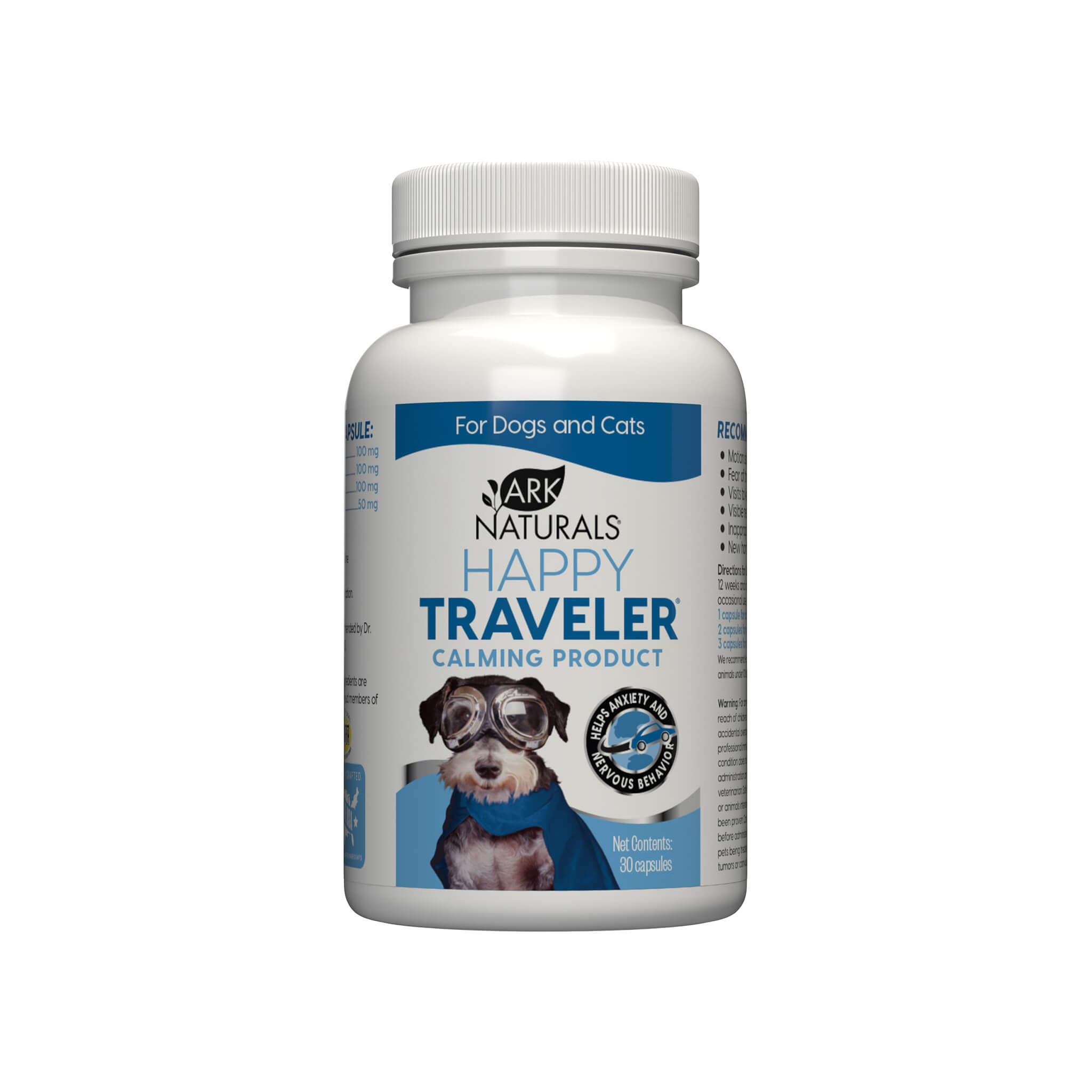 Ark Naturals Happy Traveler for Dogs & Cats