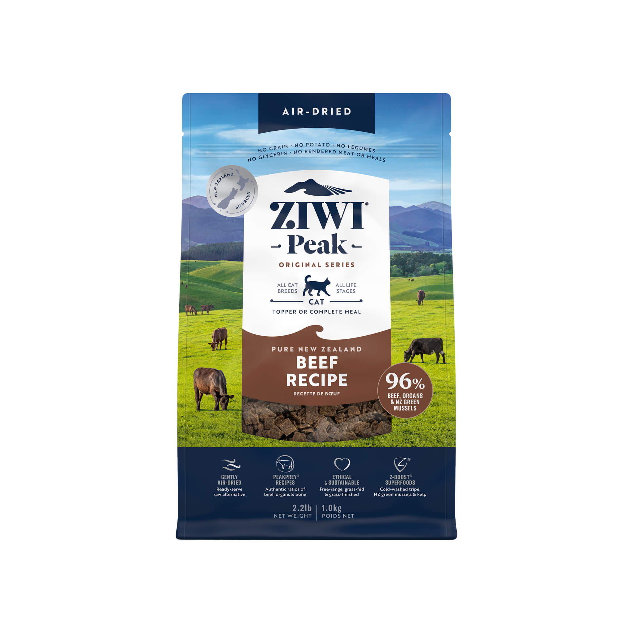 ZiwiPeak Daily Cuisine Grain Free Air Dried Cat Food