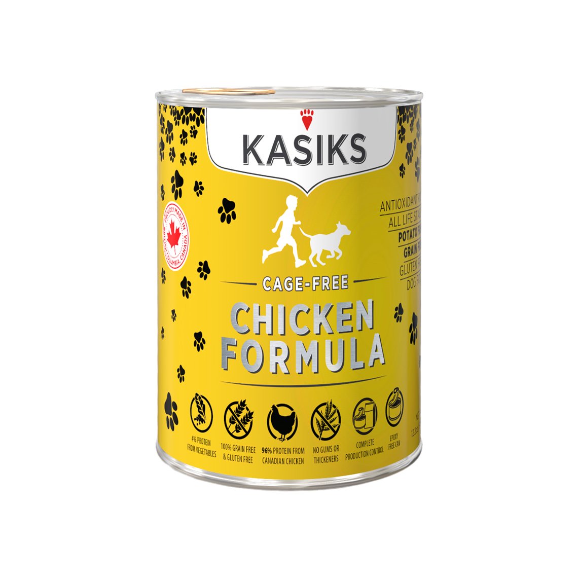 KASIKS Grain Free Veterinarian Formulated Canned Pate Dog Food