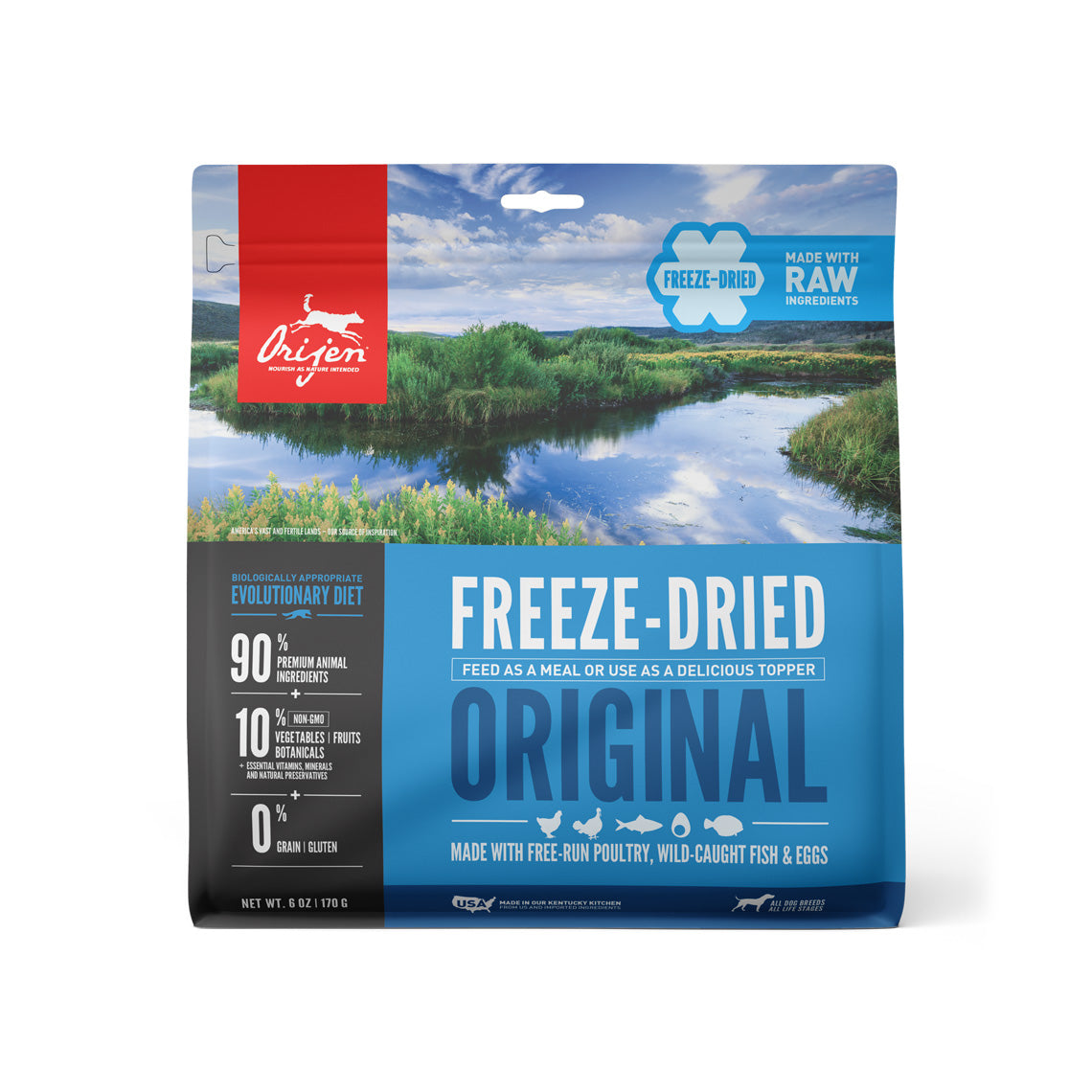 Orijen Grain Free Freeze Dried Dog Food