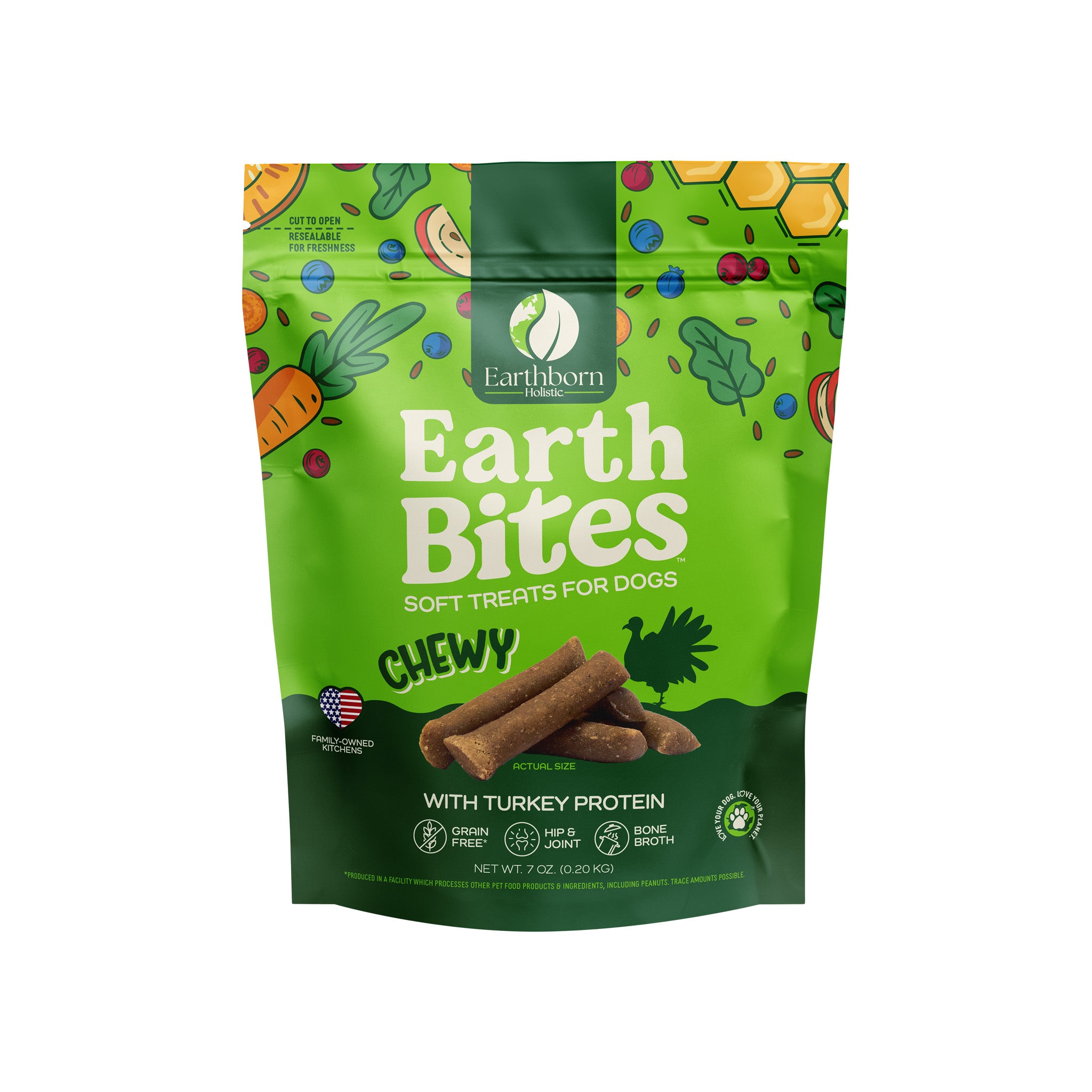 Earthborn Holistic EarthBites Chewy Grain Free Dog Treats