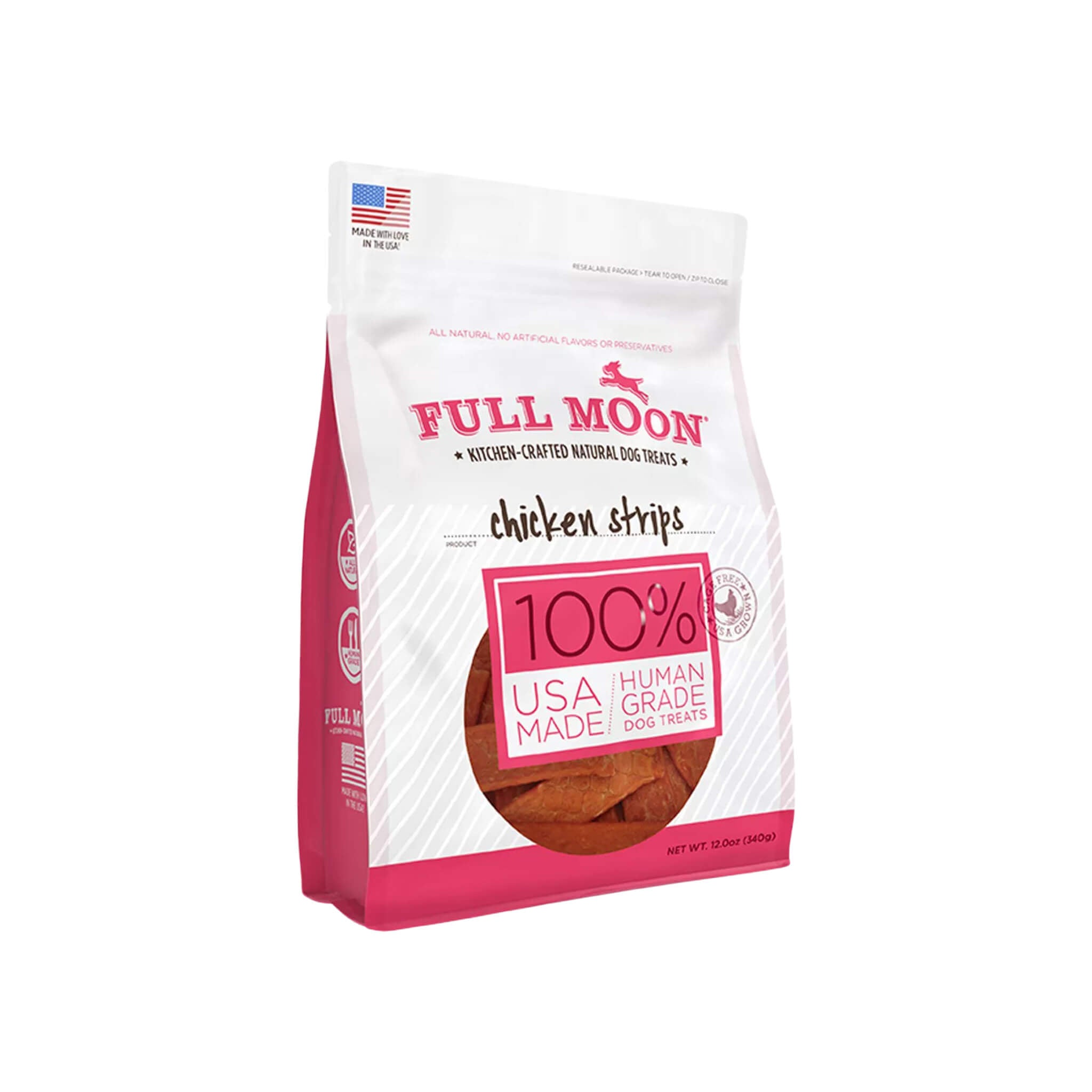 Full Moon Human Grade Jerky Treats for Dogs