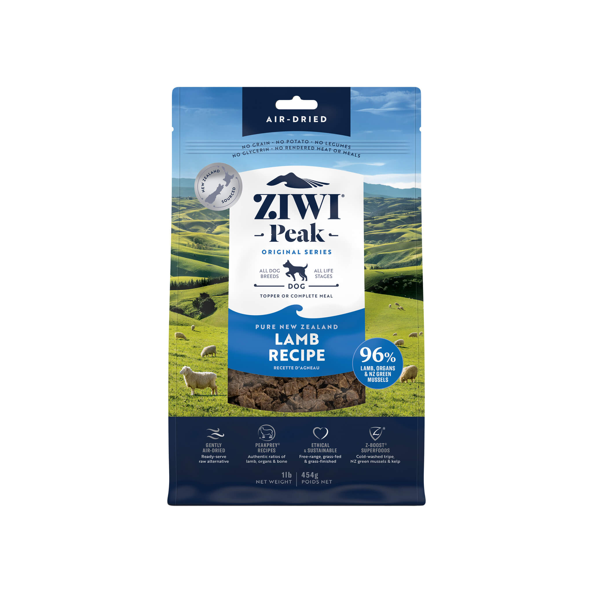 ZiwiPeak Daily Cuisine Grain Free Air Dried Dog Food