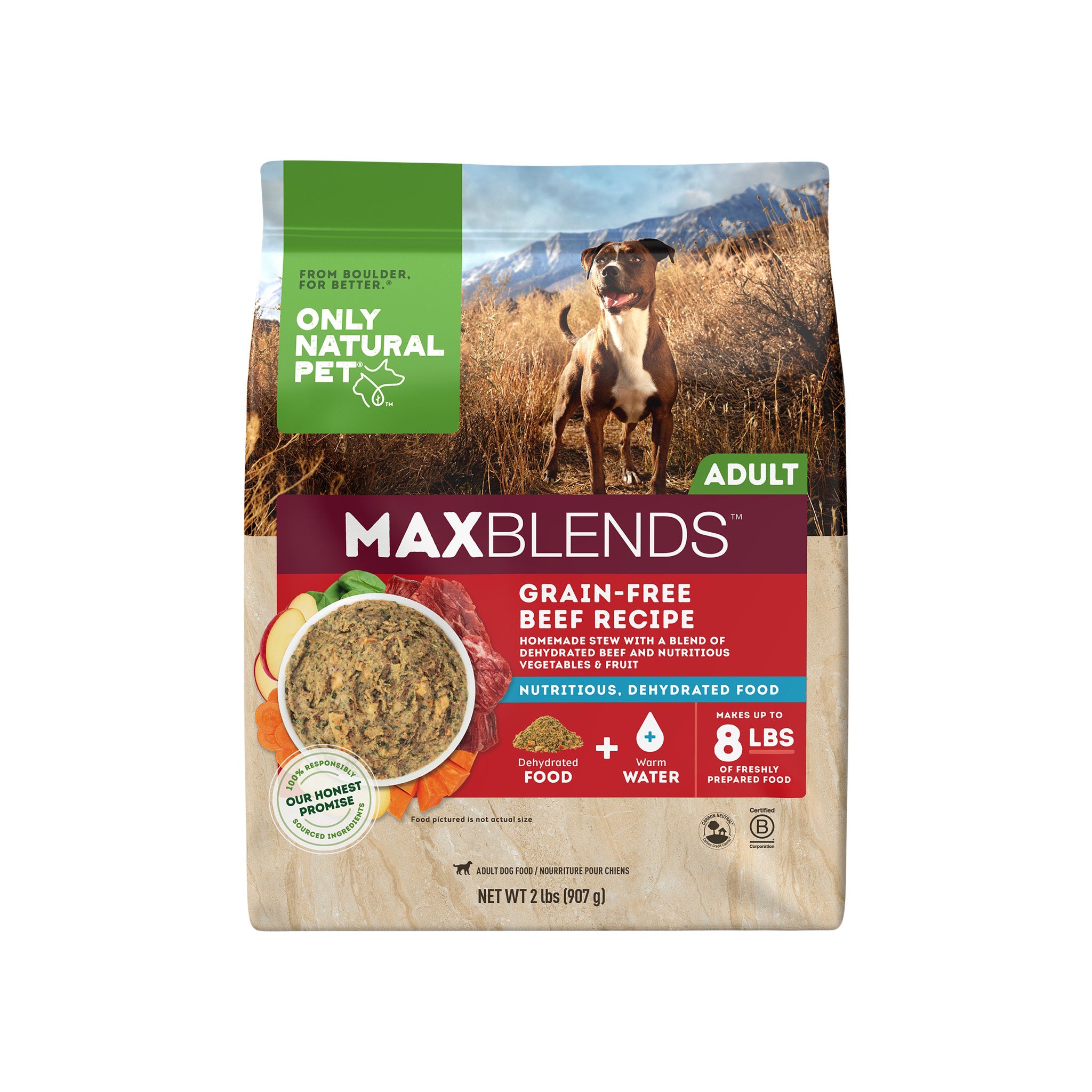 Only Natural Pet MaxBlends Grain Free Dehydrated Dog Food
