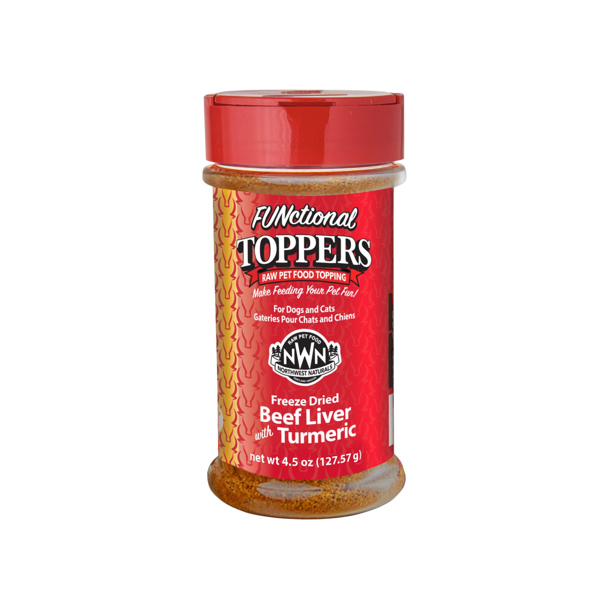 Northwest Naturals Freeze Dried FUNctional Toppers for Dogs & Cats