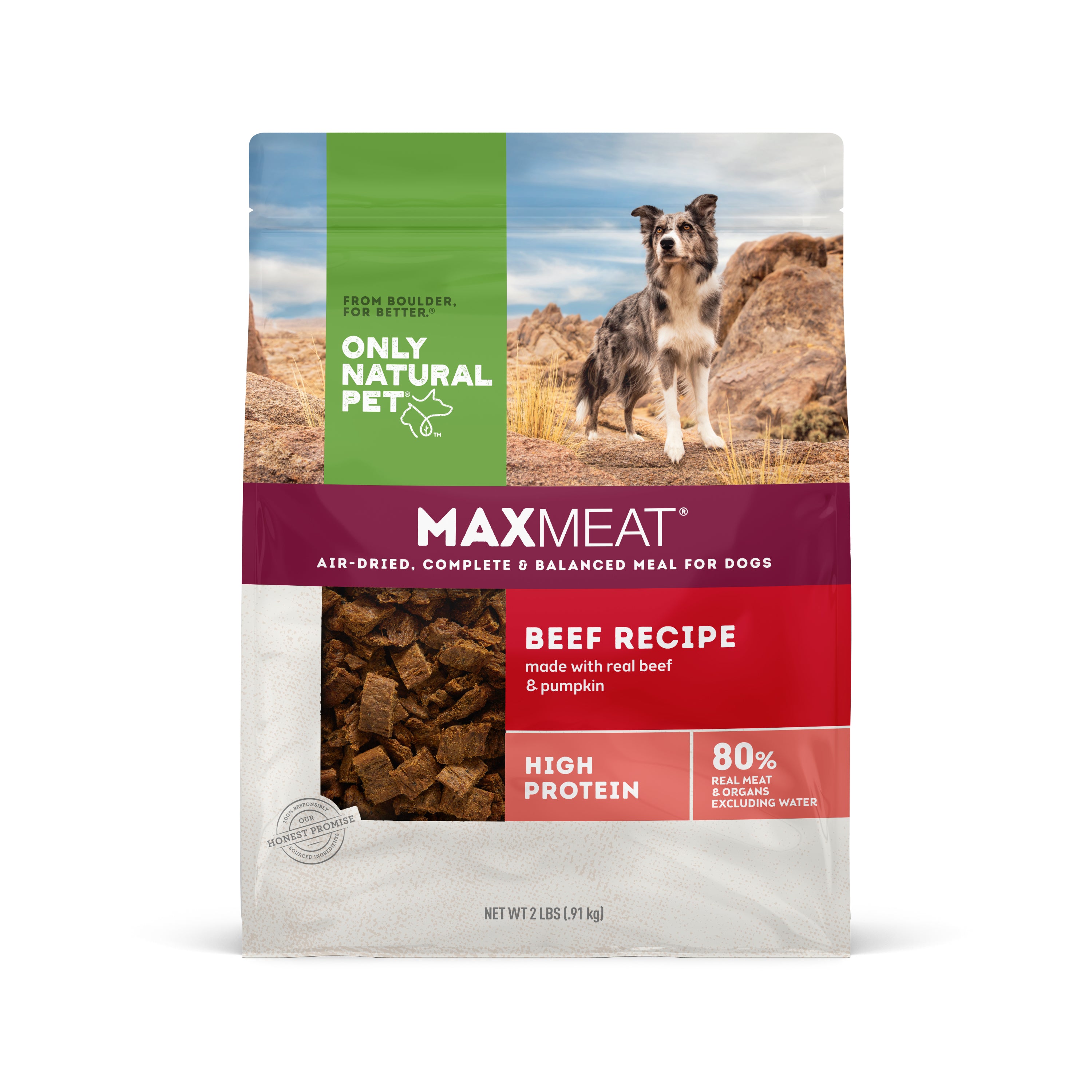 Only Natural Pet MaxMeat Air Dried Dog Food Recipe