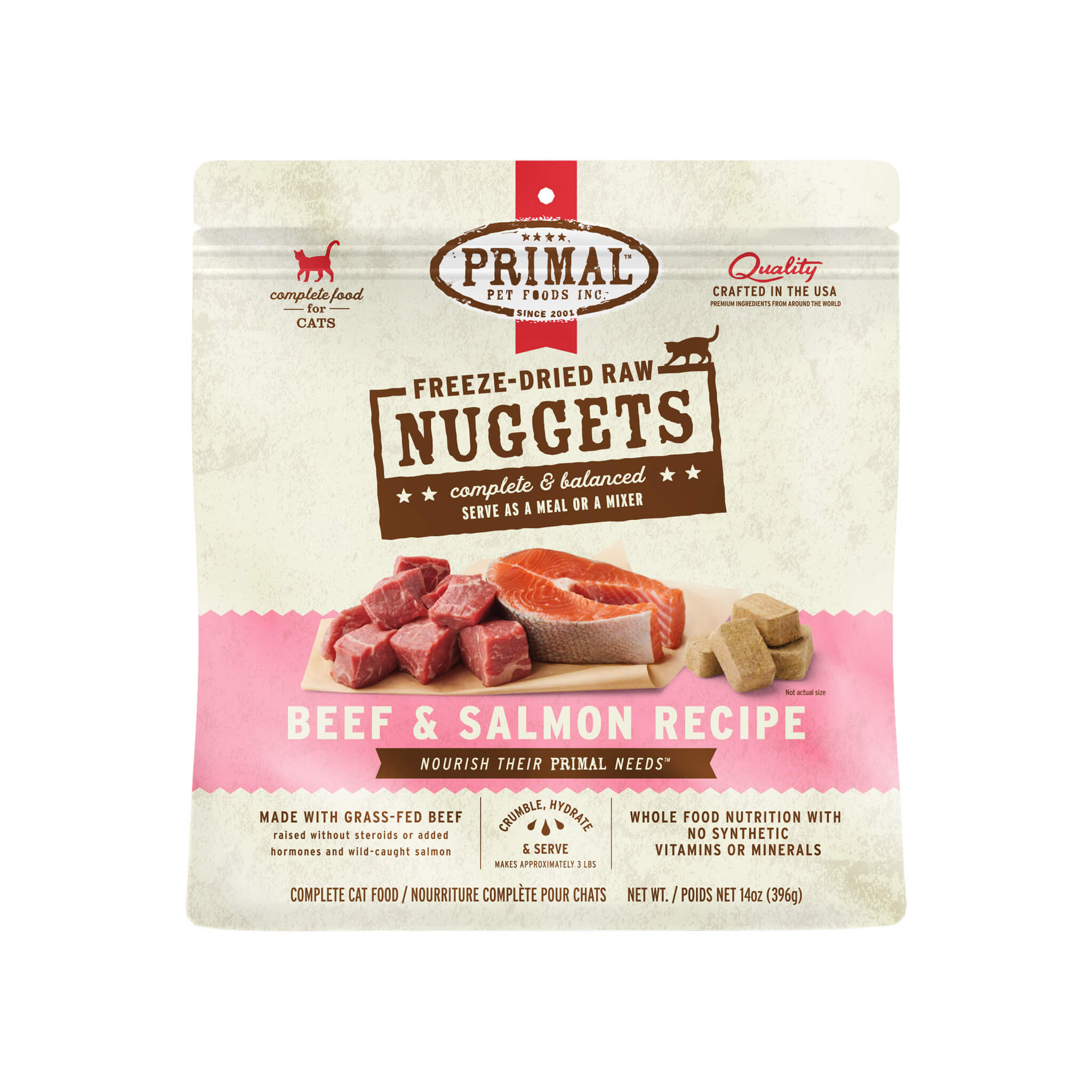 Primal Pet Foods Freeze Dried Nuggets Cat Food