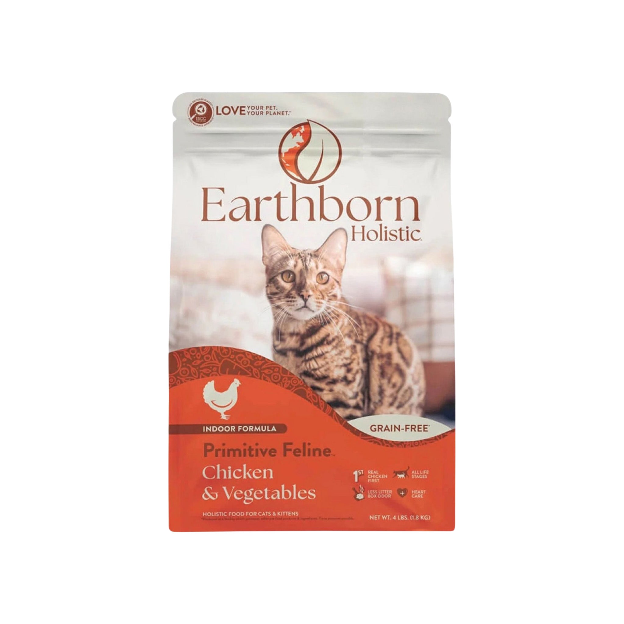 Earthborn Holistic Grain Free Natural Dry Cat & Kitten Food