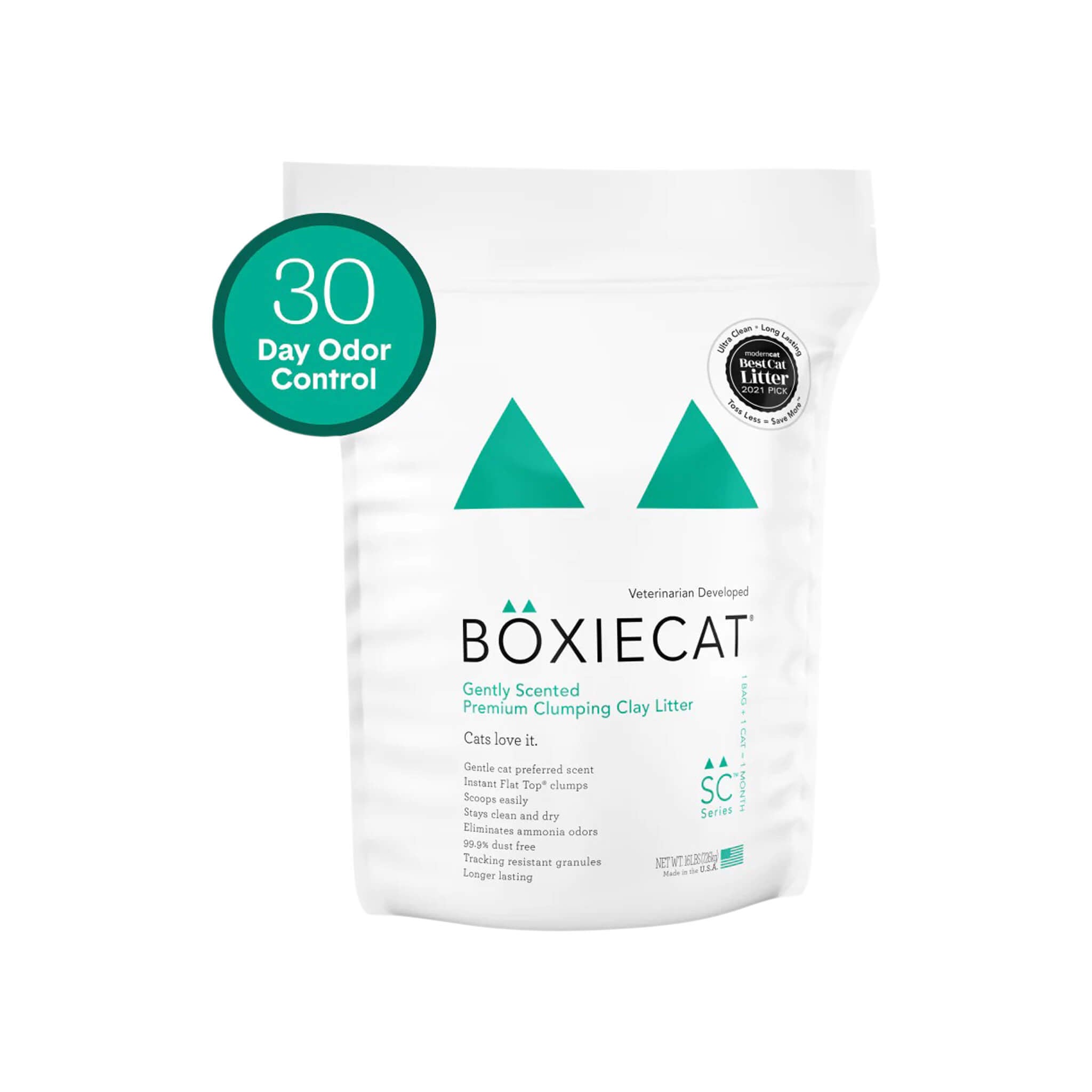 Boxiecat Gently Scented Natural Clumping Clay Cat Litter