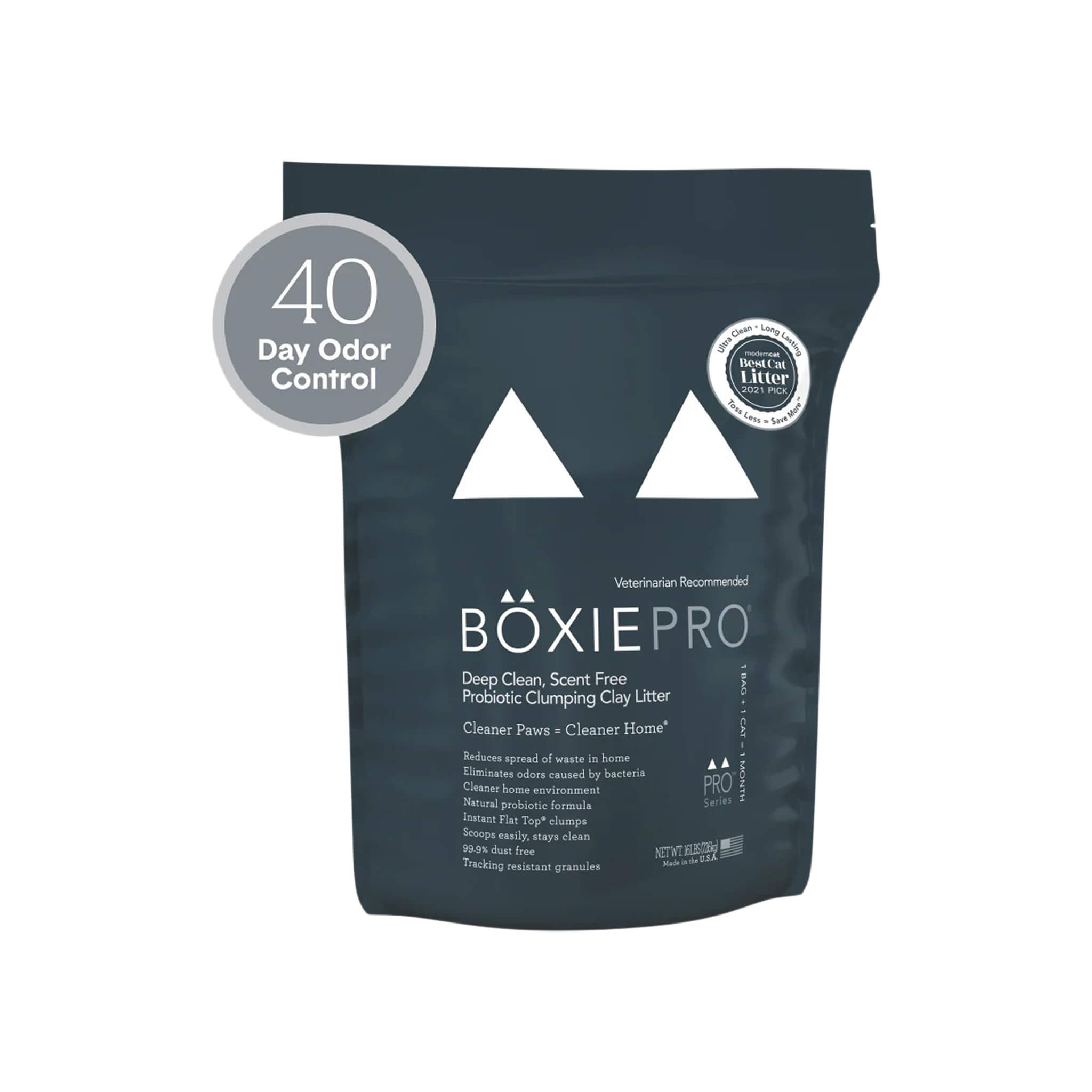 Boxiecat BoxiePro Probiotic Clumping Clay Cat Litter