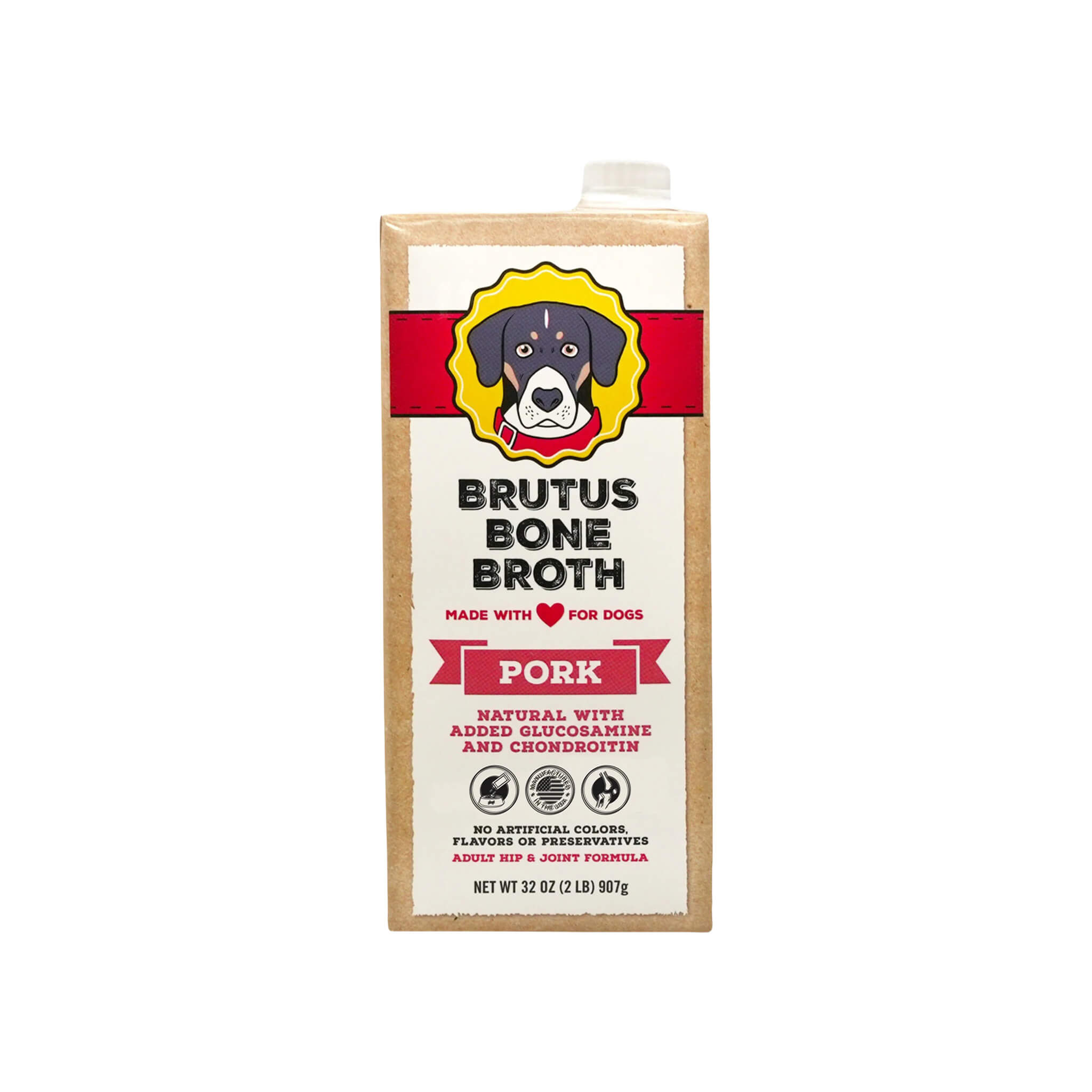 Brutus Bone Broth Hip & Joint Formula Bone Broth Dog Food Topper
