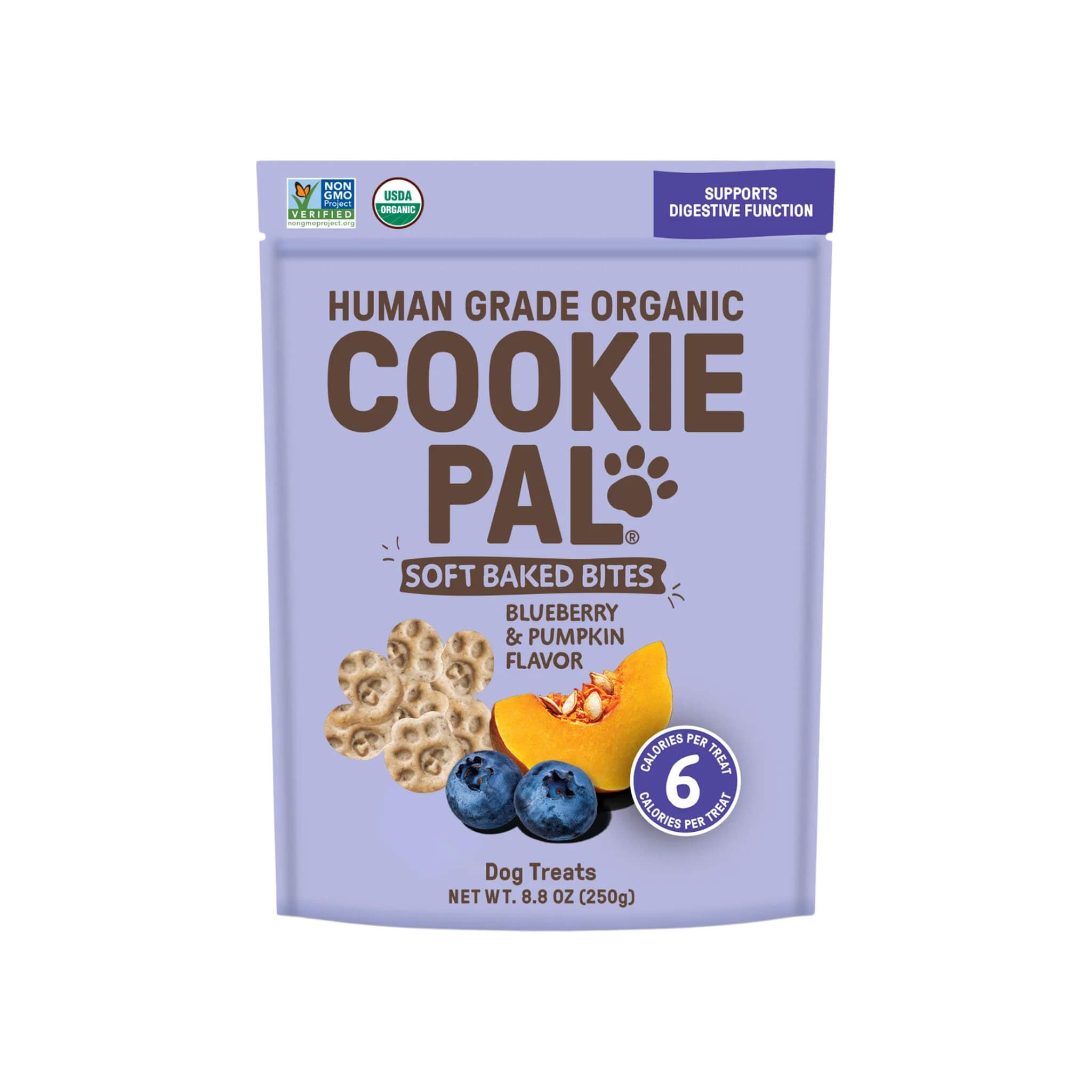 Cookie Pal Human Grade Organic Soft Baked Bites Dog Treats