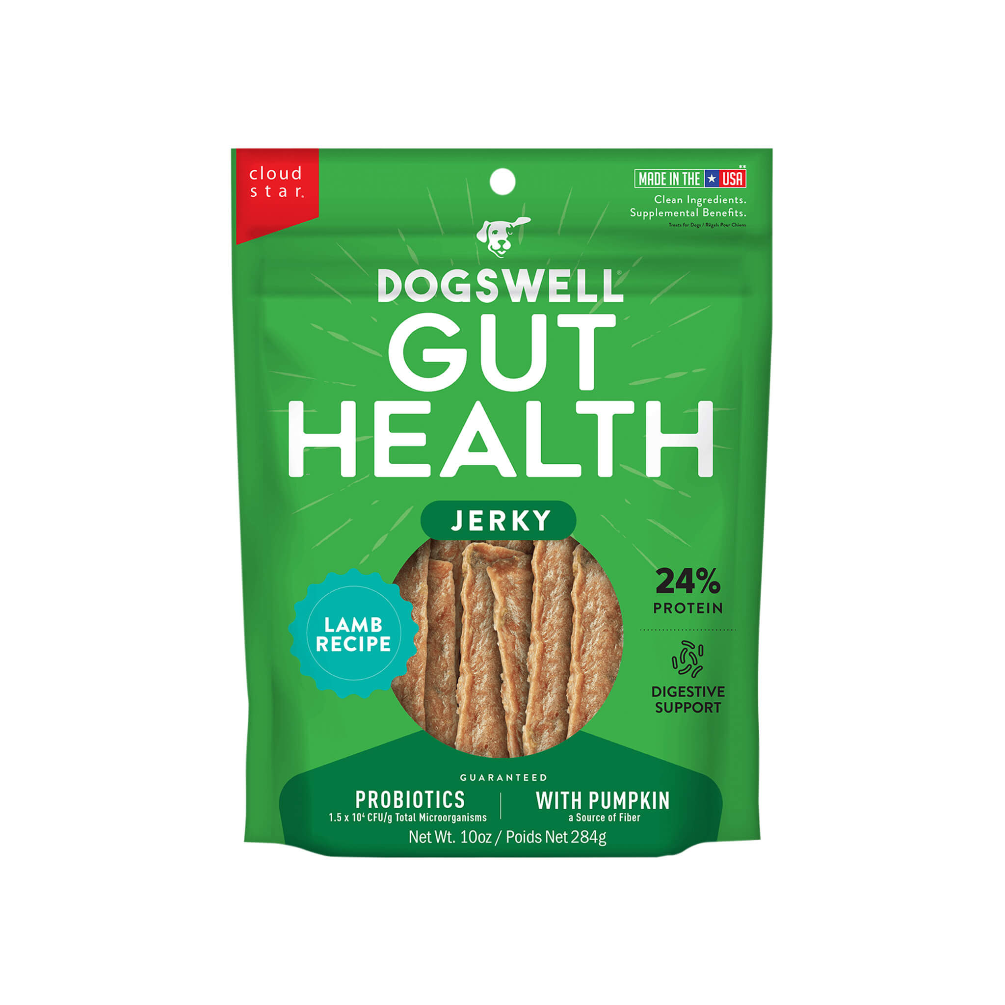 Dogswell Gut Health Jerky Dog Treat