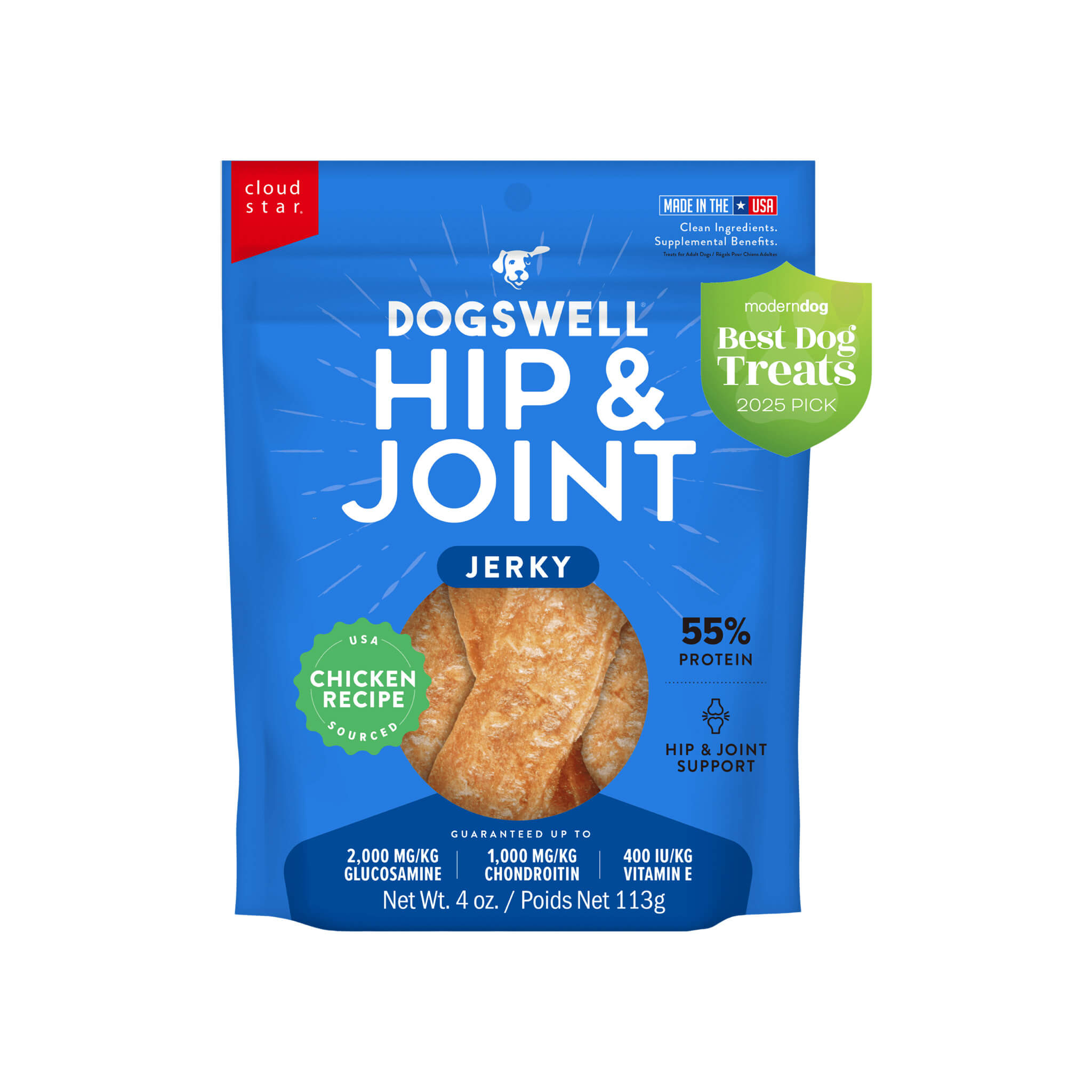 Dogswell Hip & Joint Jerky Dog Treat