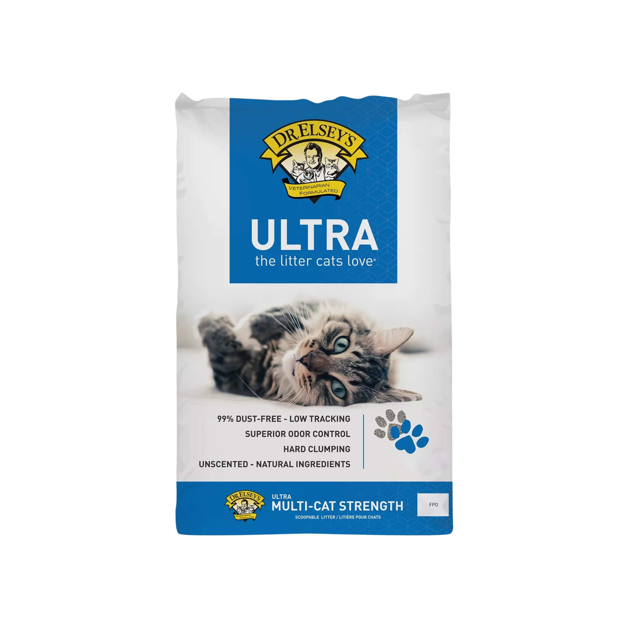 Dr. Elsey's Ultra Multi-Cat Strength Clumping Clay Cat Litter