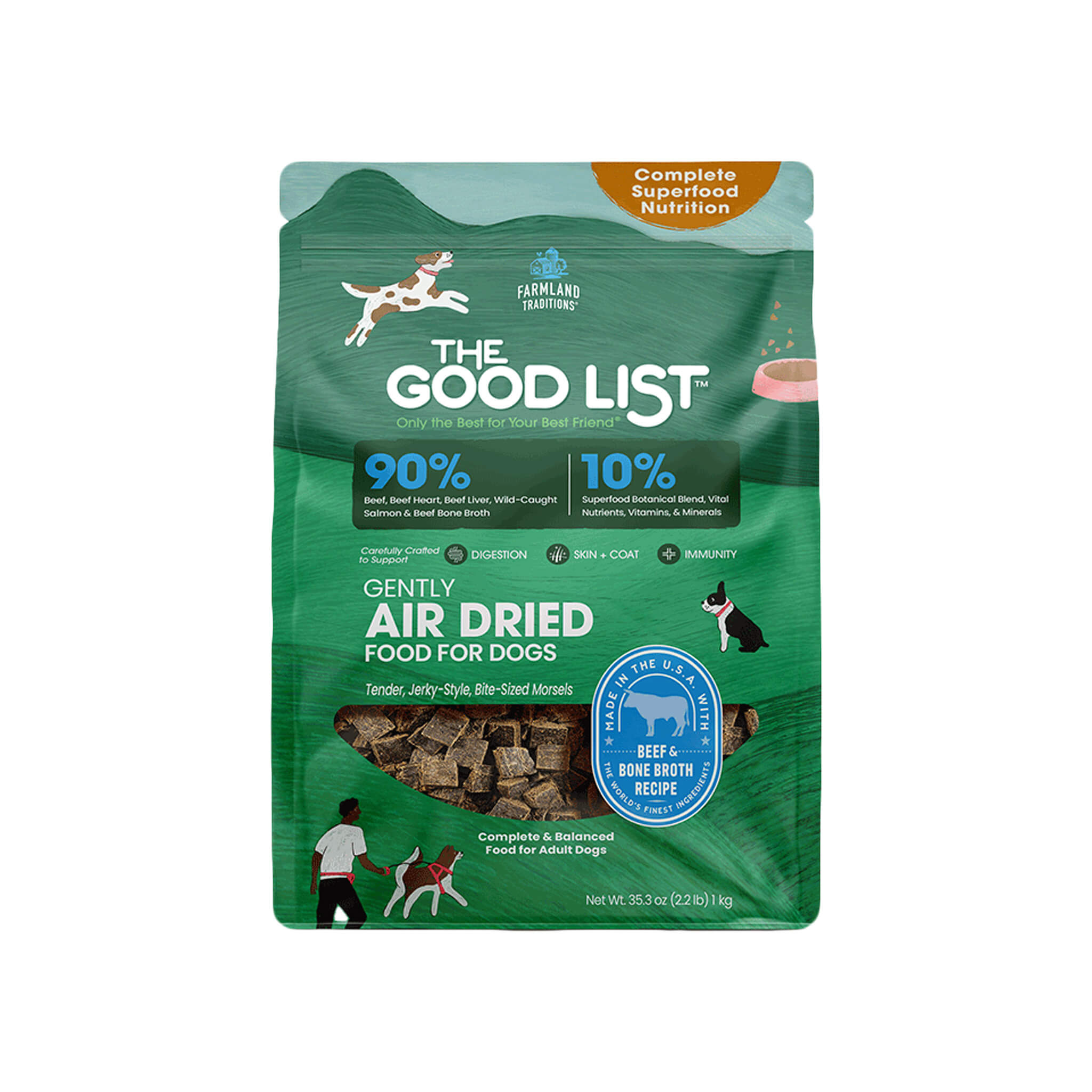 Farmland Traditions The Good List Gently Air Dried Food For Dogs