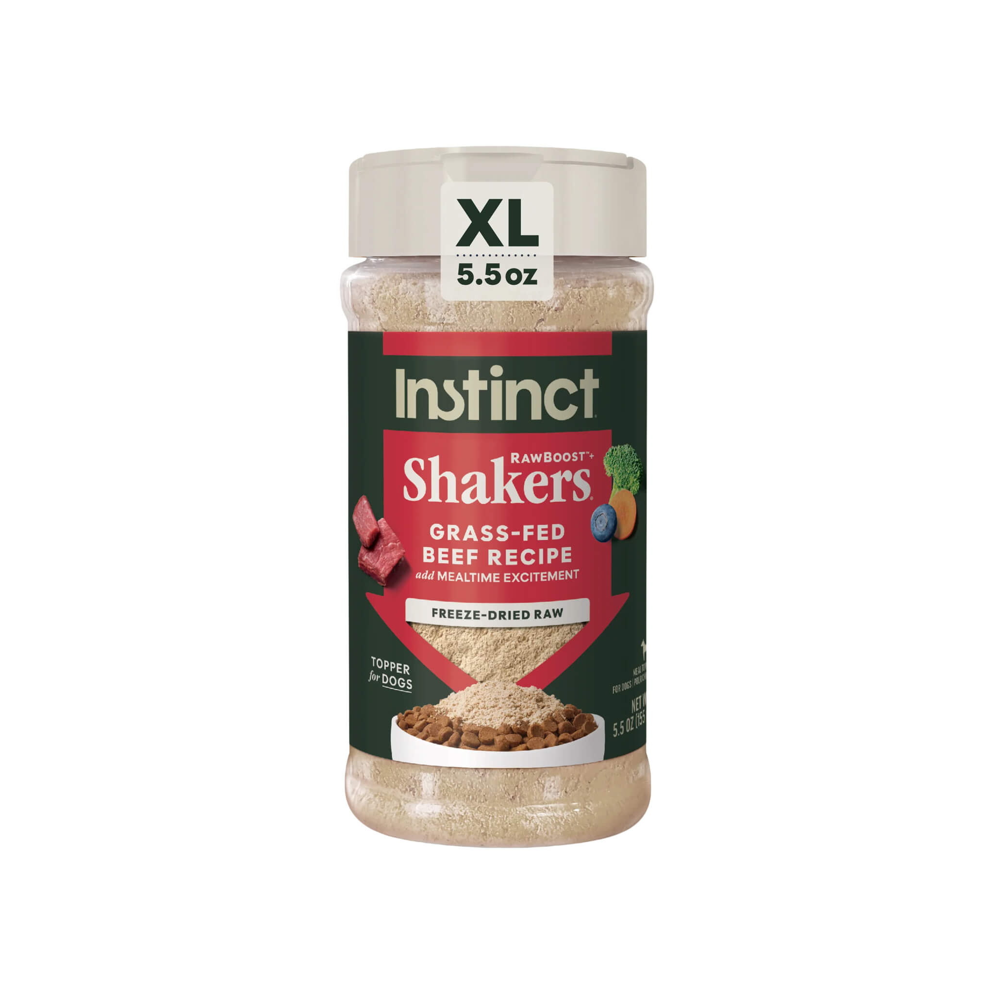 Instinct Raw Boost Shakers Freeze Dried Raw Dog Food Topper