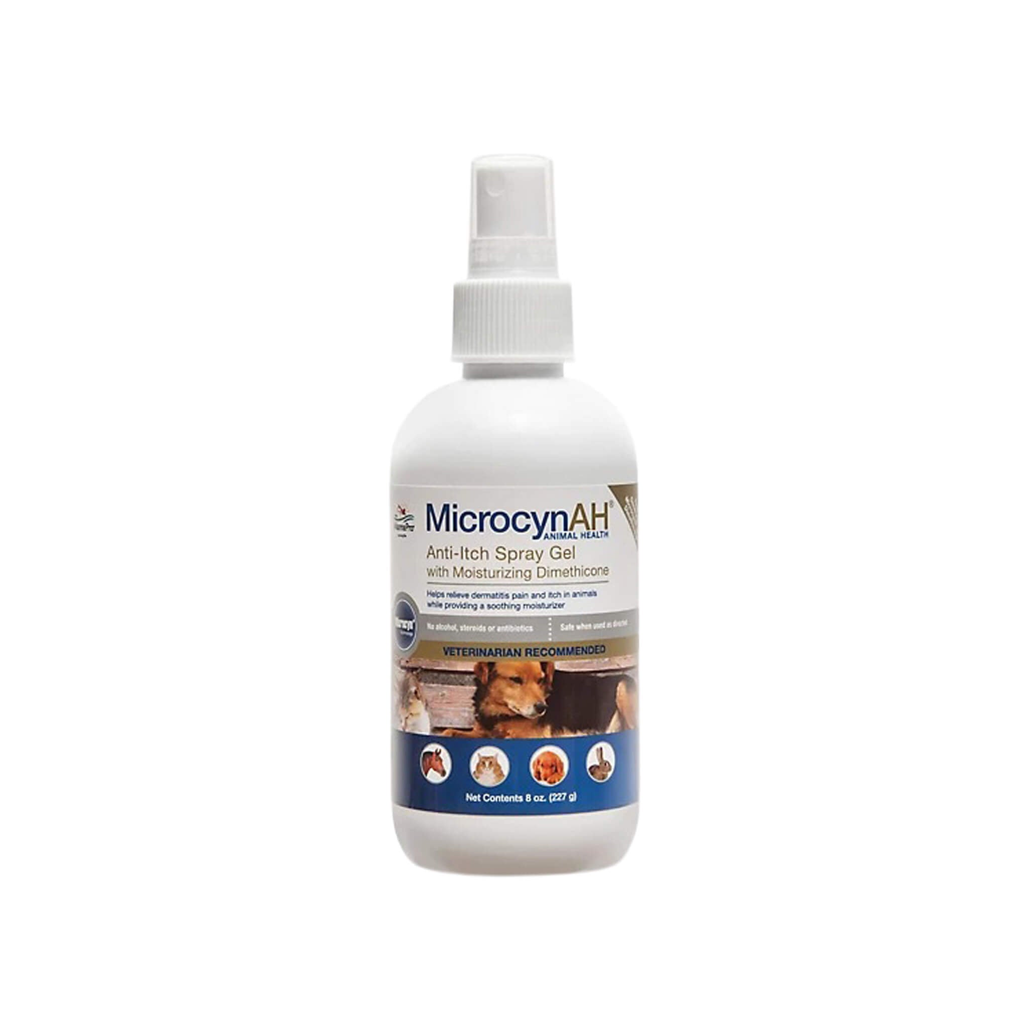MicrocynAH Anti-Itch Spray Gel for Dogs & Cats