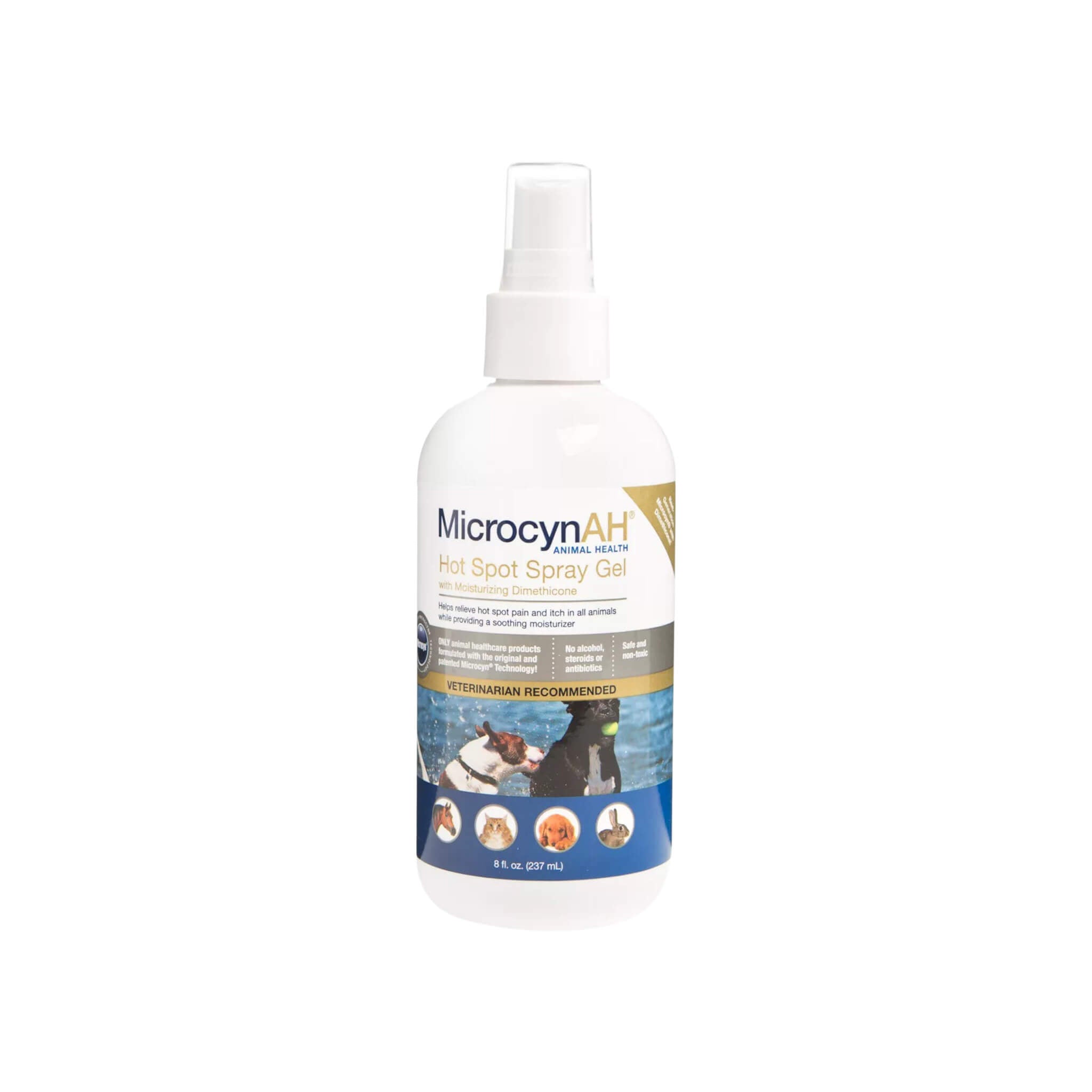 MicrocynAH Hot Spot Spray Gel for Dogs & Cats