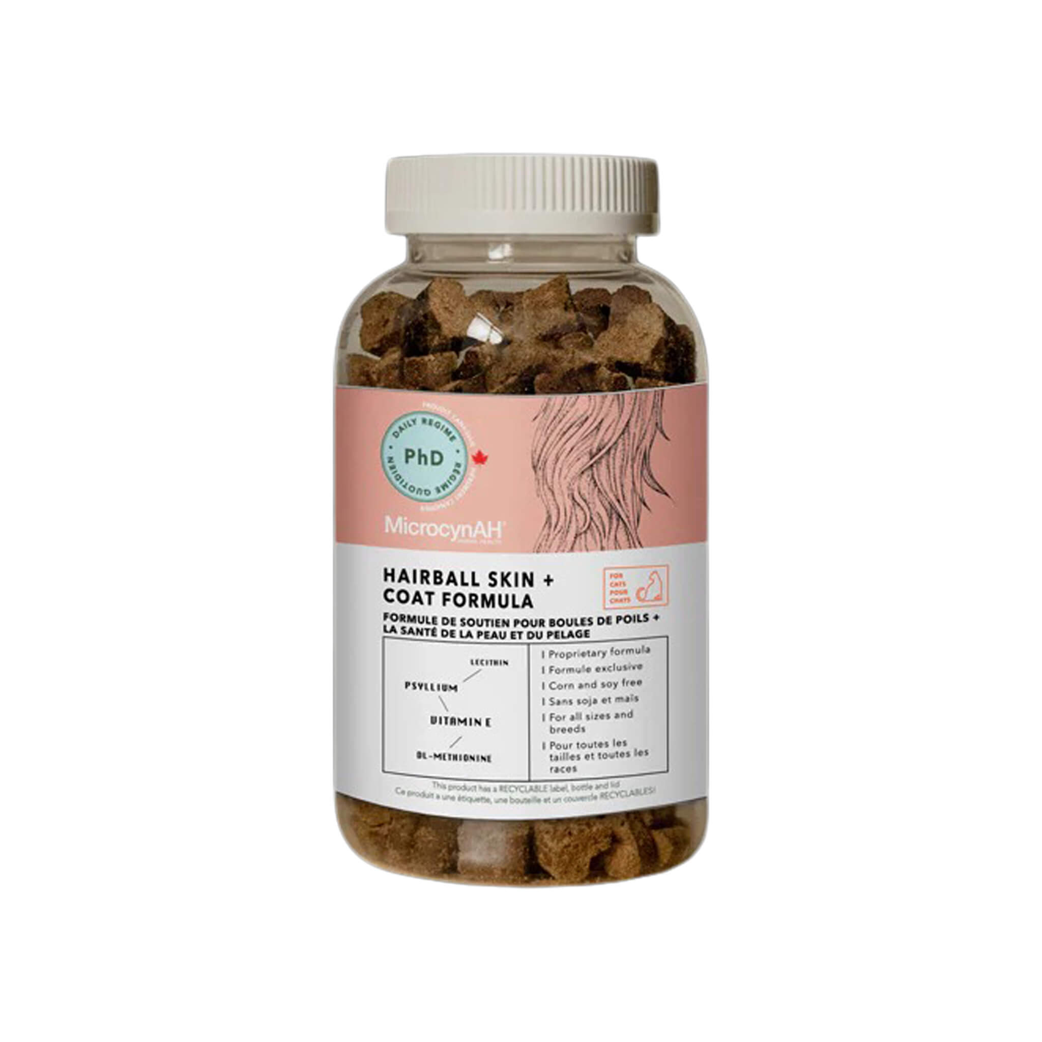 MicrocynAH PHD Skin & Coat Health Chews for Cats