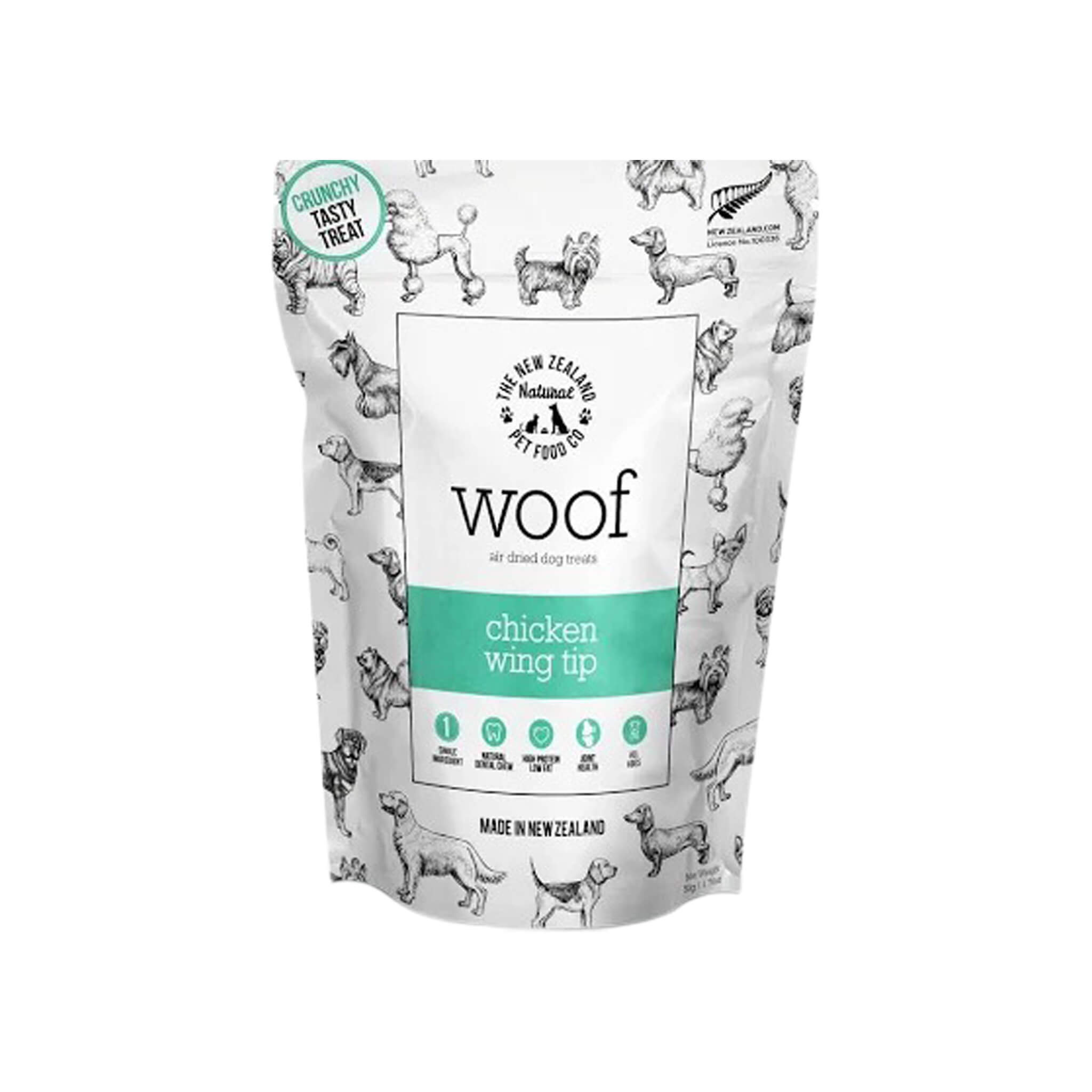 The New Zealand Natural Pet Food Co. WOOF Air Dried Dog Treats