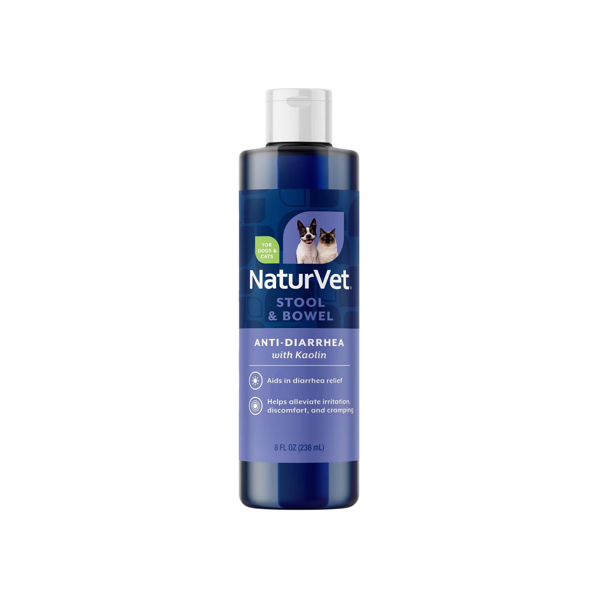 NaturVet Anti-Diarrhea Liquid for Dogs & Cats