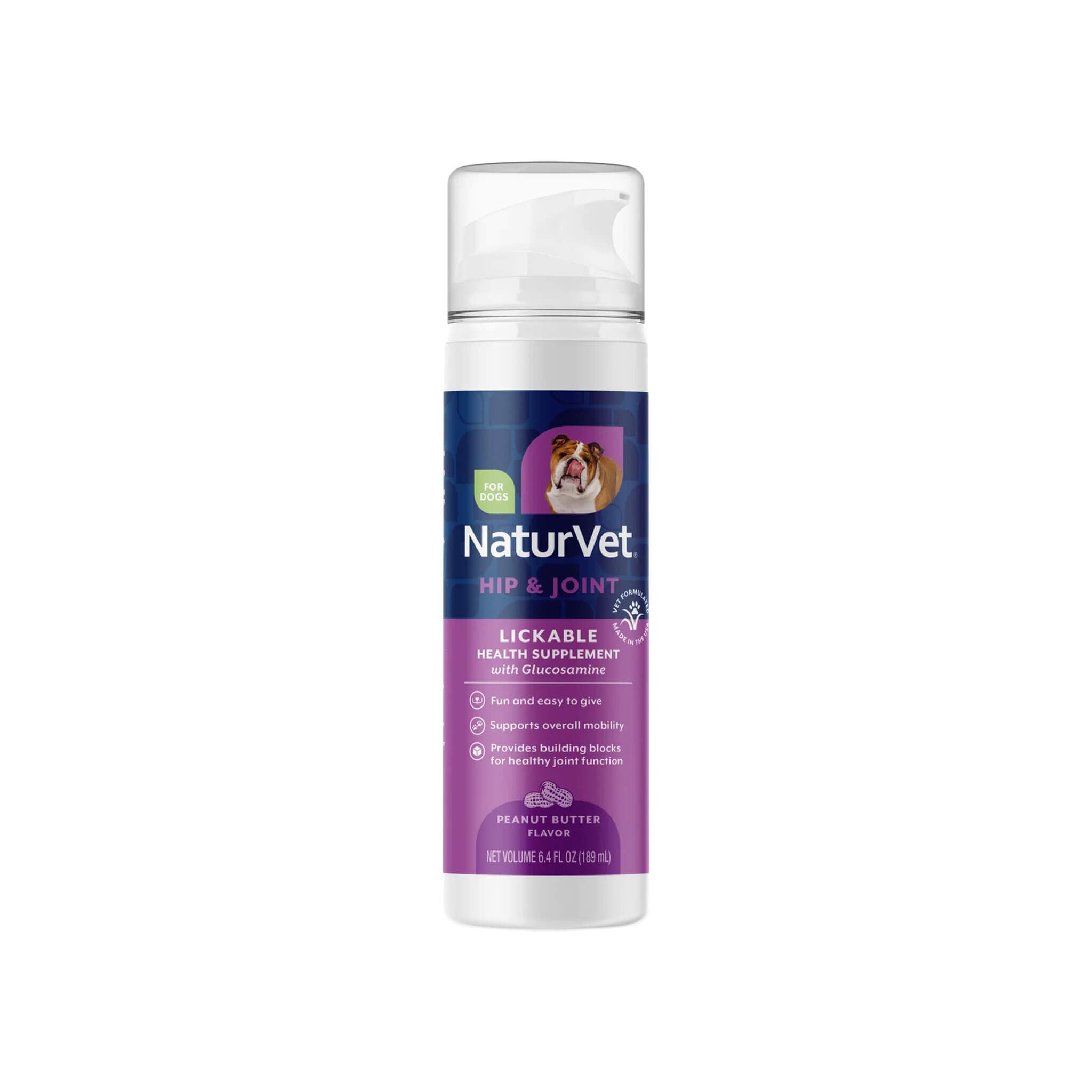 NaturVet Lickable Hip & Joint Supplement for Dogs