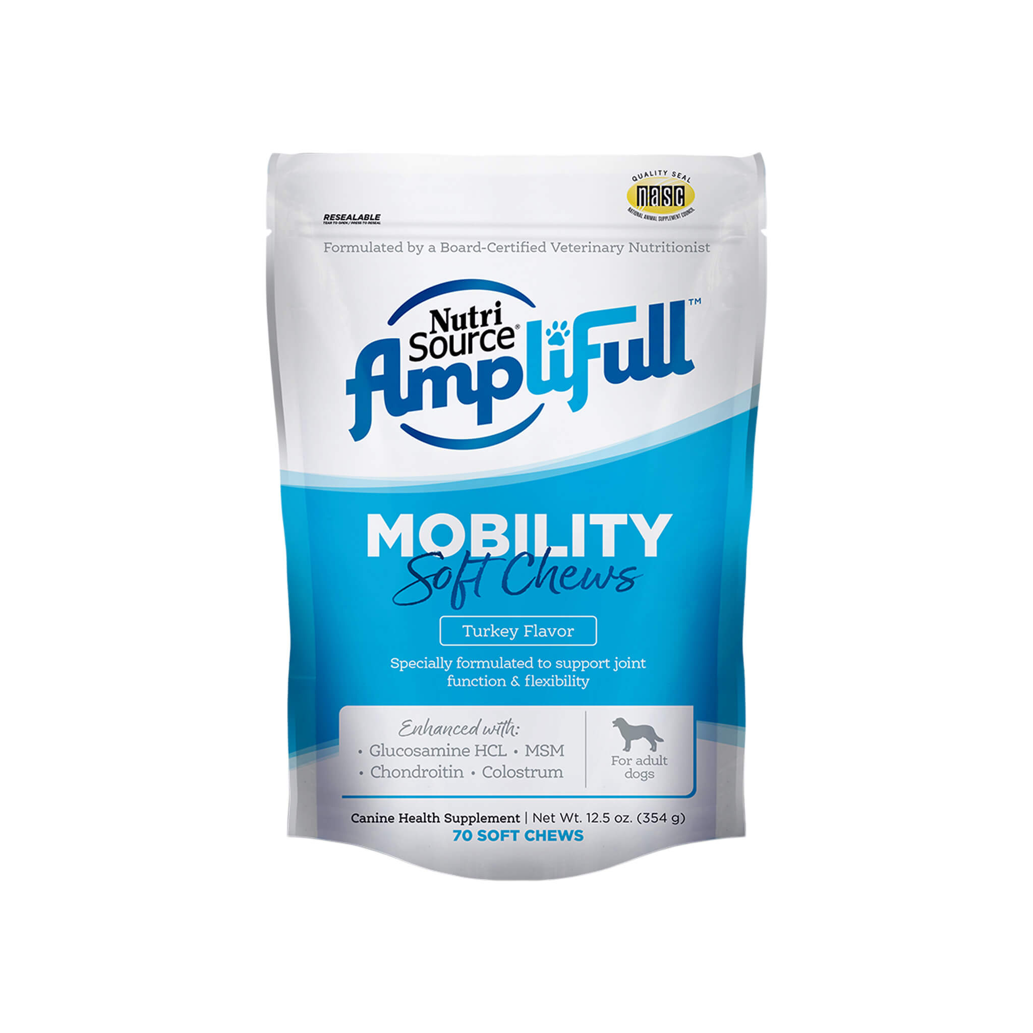 NutriSource Amplifull Mobility Soft Chews for Dogs