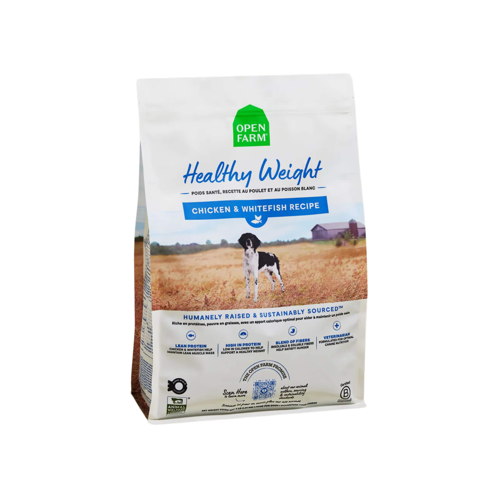 Open Farm Healthy Weight Chicken & Whitefish Grain Free Dry Dog Food