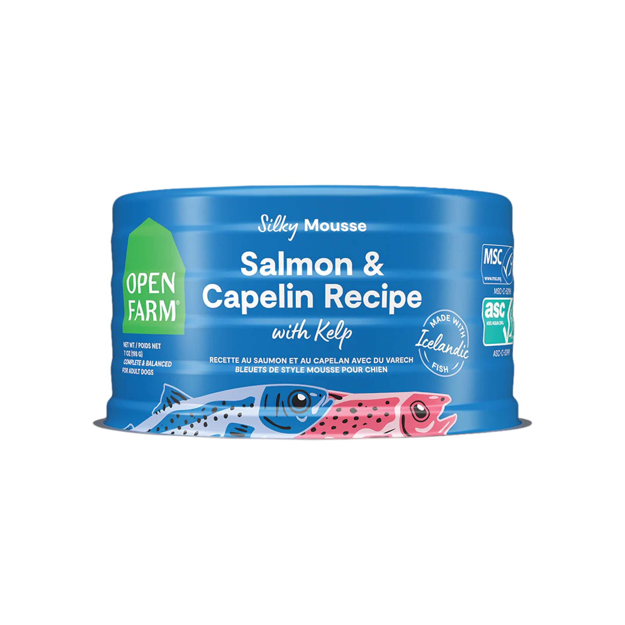 Open Farm Icelandic Fish Grain Free Wet Dog Food 7 oz (Case of 24)