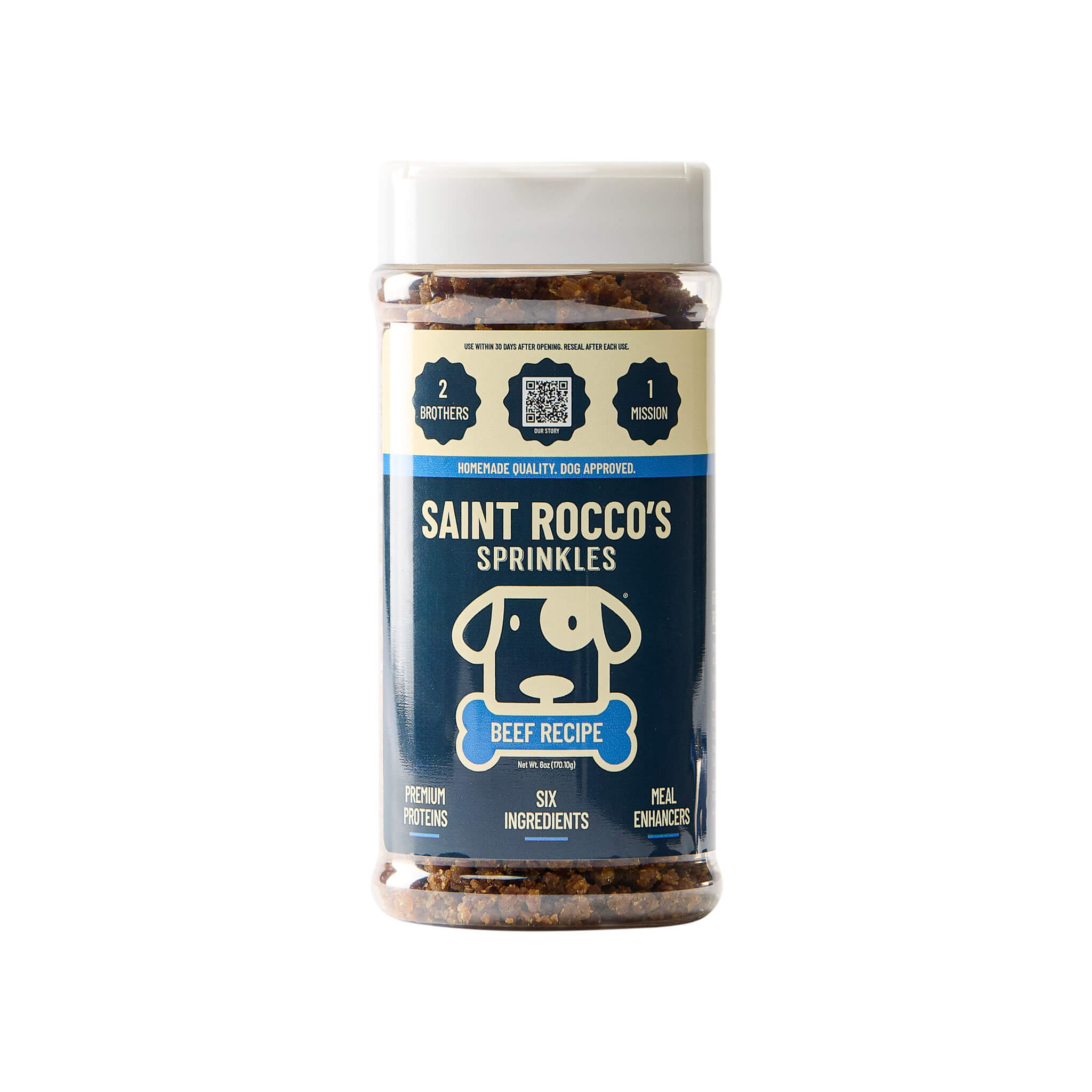 Saint Rocco's Sprinkles Meal Topper for Dogs