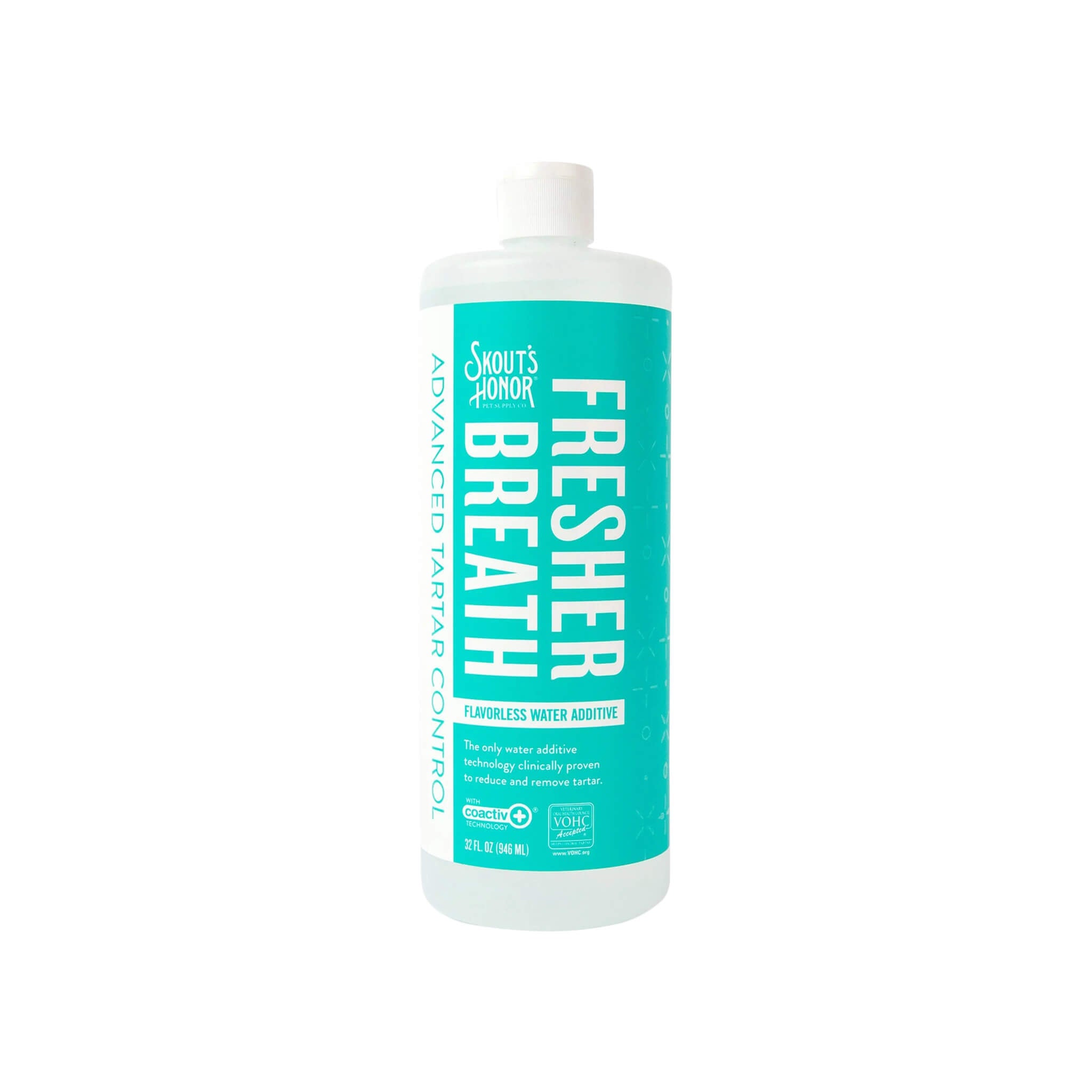 Skout's Honor Fresher Breath Flavorless Water Additive for Dogs & Cats