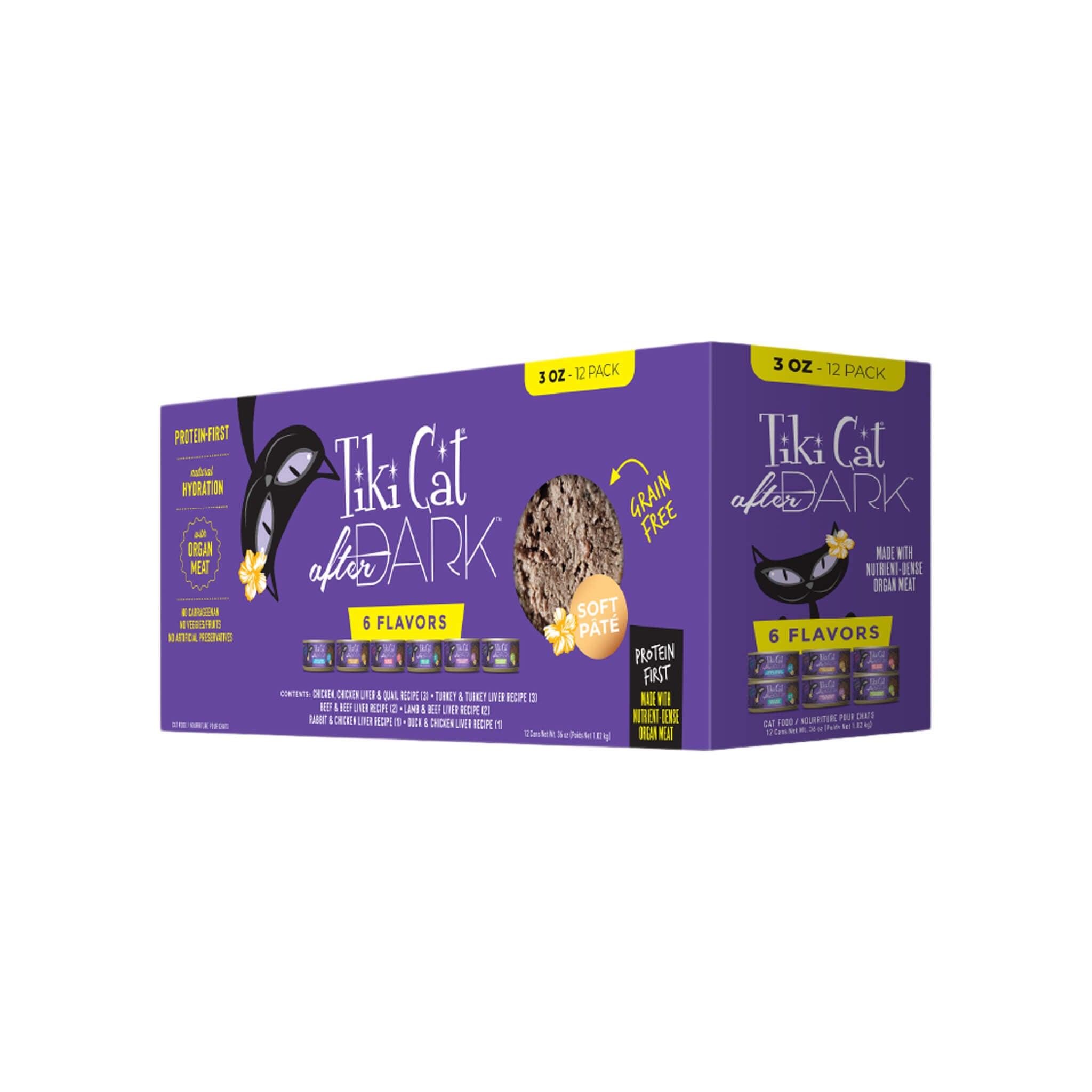 Tiki Cat After Dark Grain Free Pate Wet Cat Food