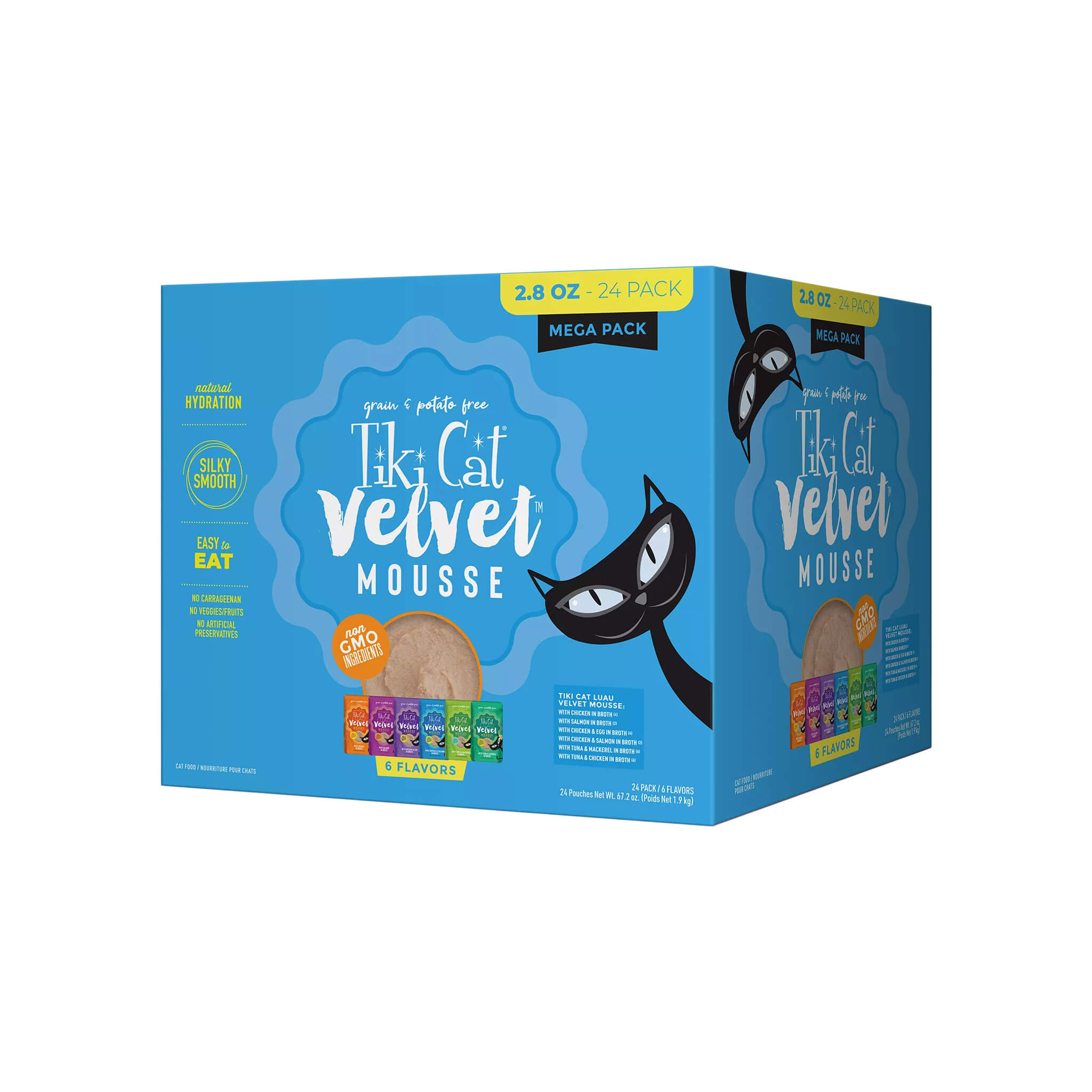 Tiki Cat Grain Free Velvet Mousse Wet Cat Food
