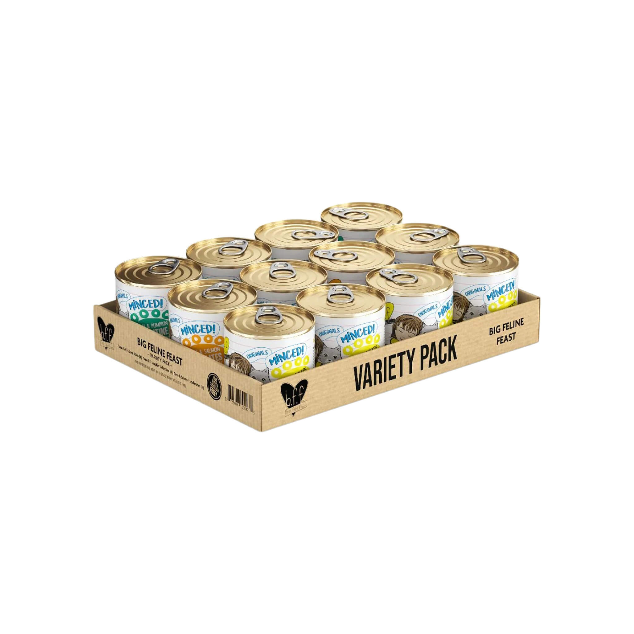 Best Feline Friend Originals Minced! Grain Free Wet Cat Food