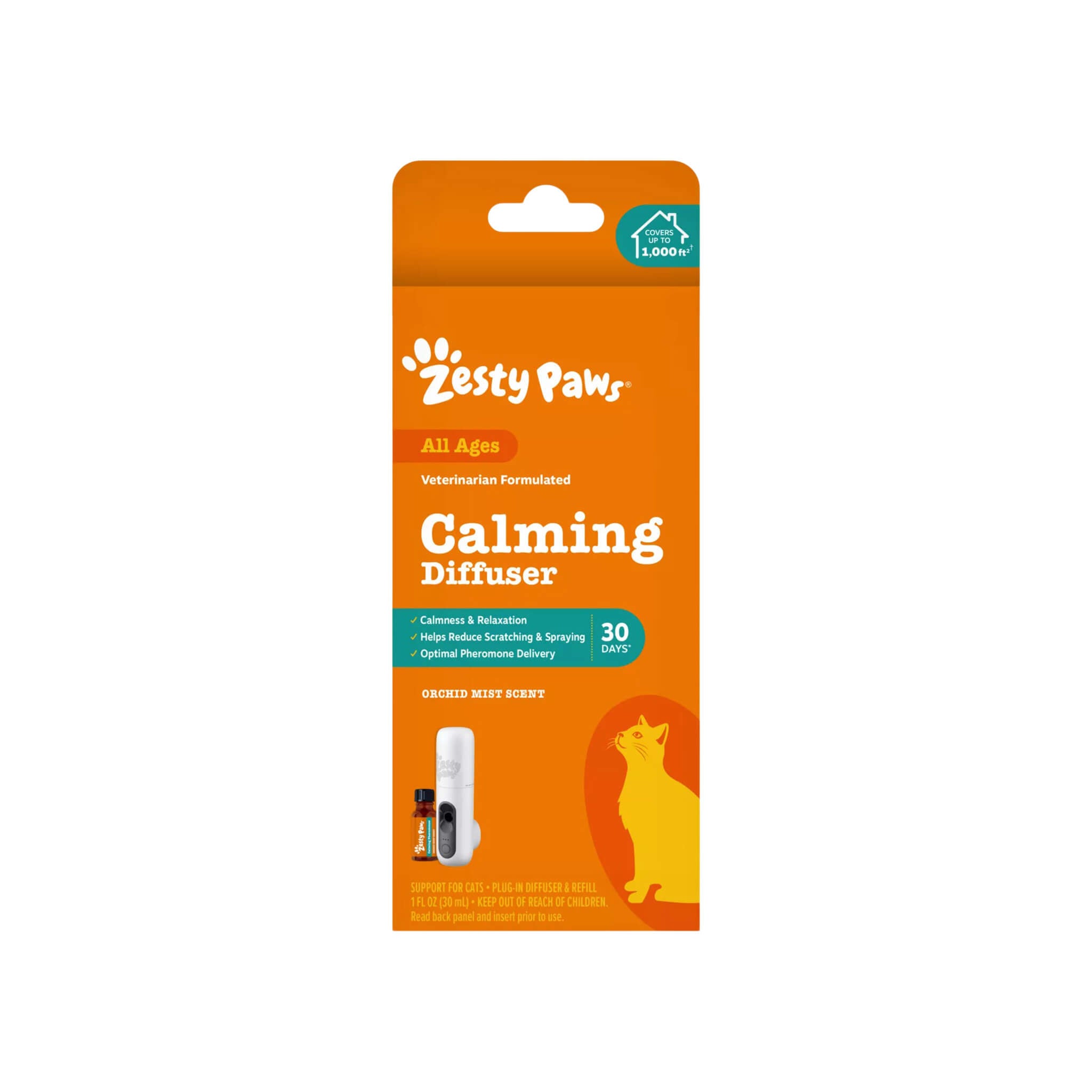 Zesty Paws Calming Pheromone Diffuser Kit for Cats