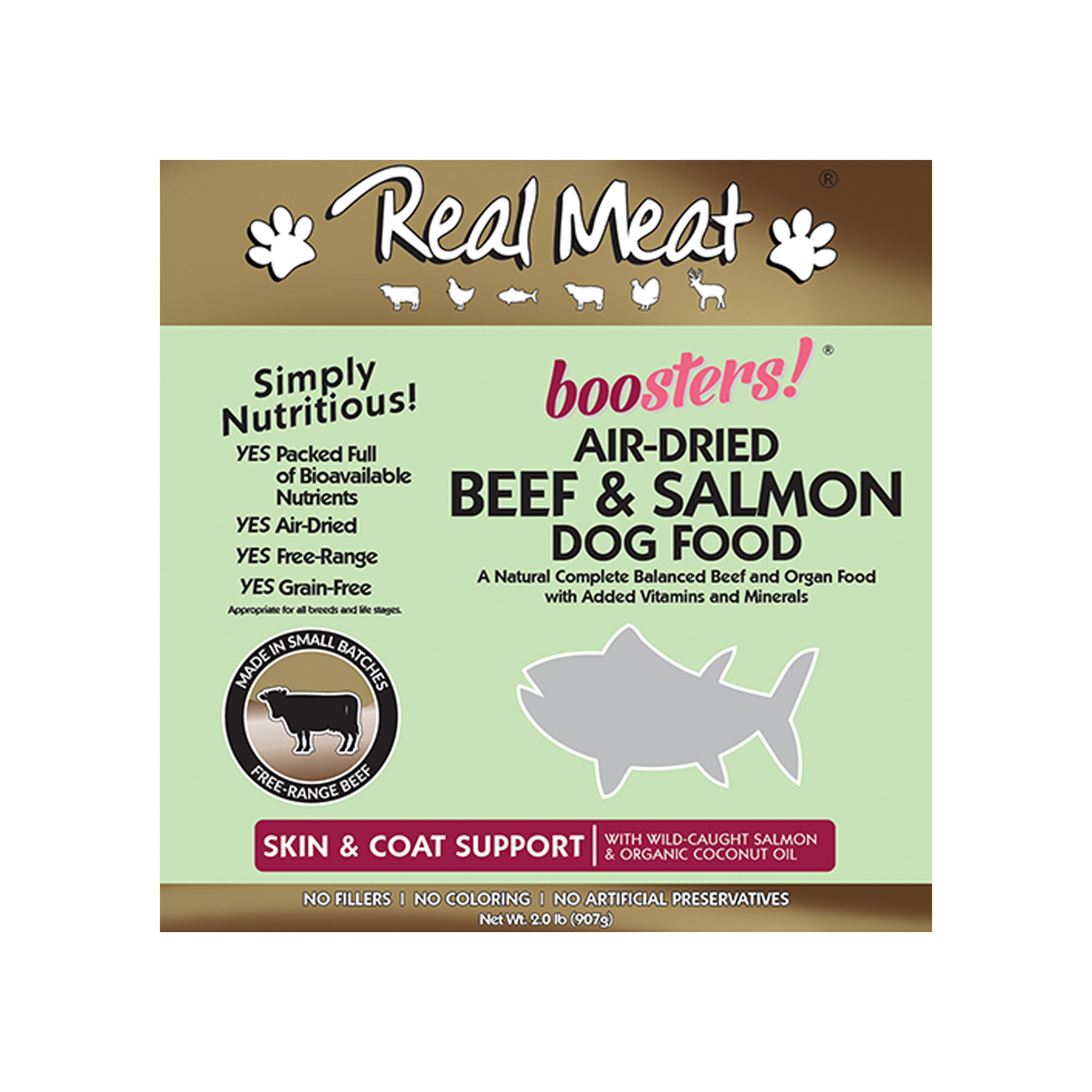 The Real Meat Company Boosters Air Dried Dog Food